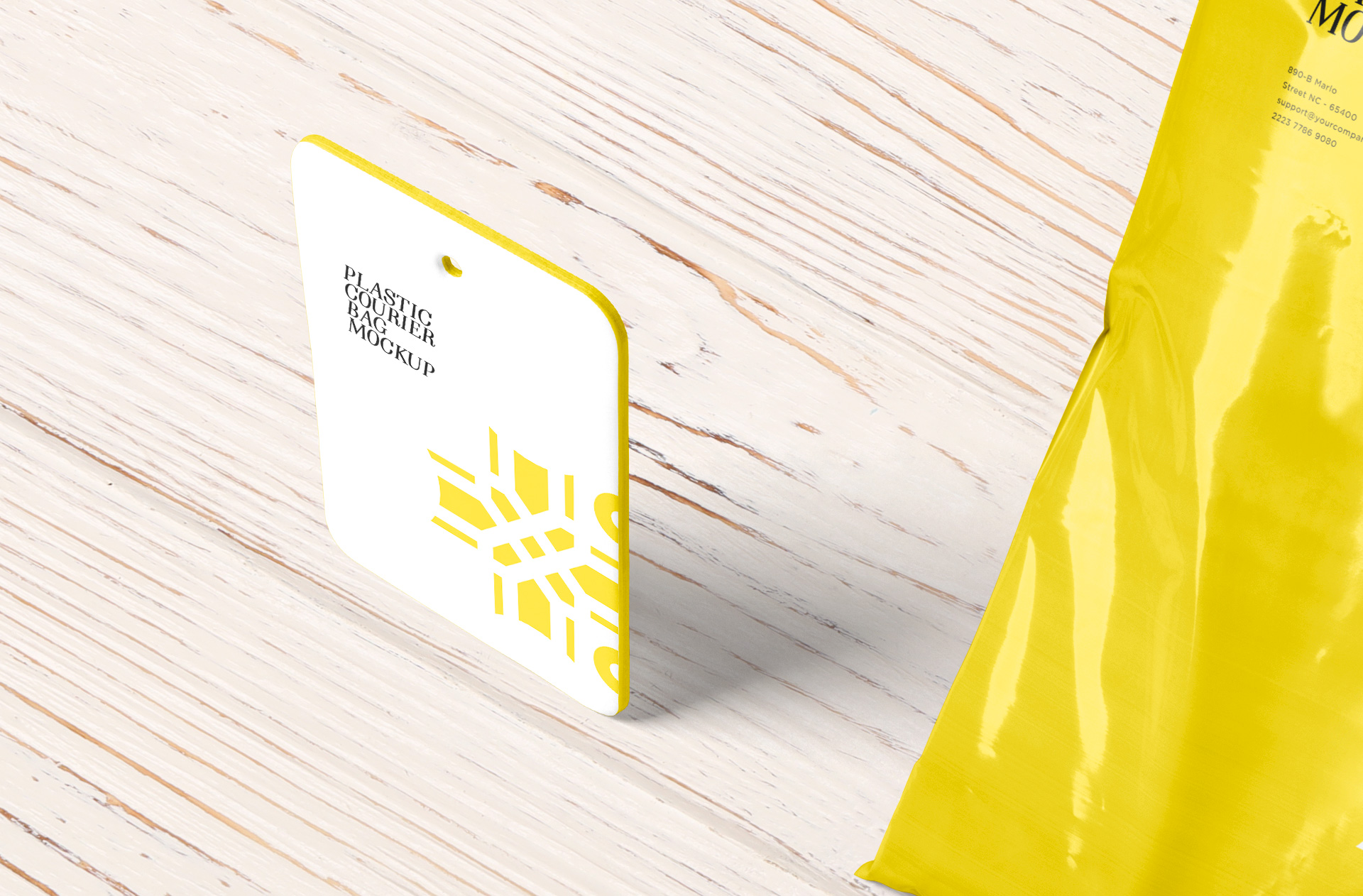 branding courier bag