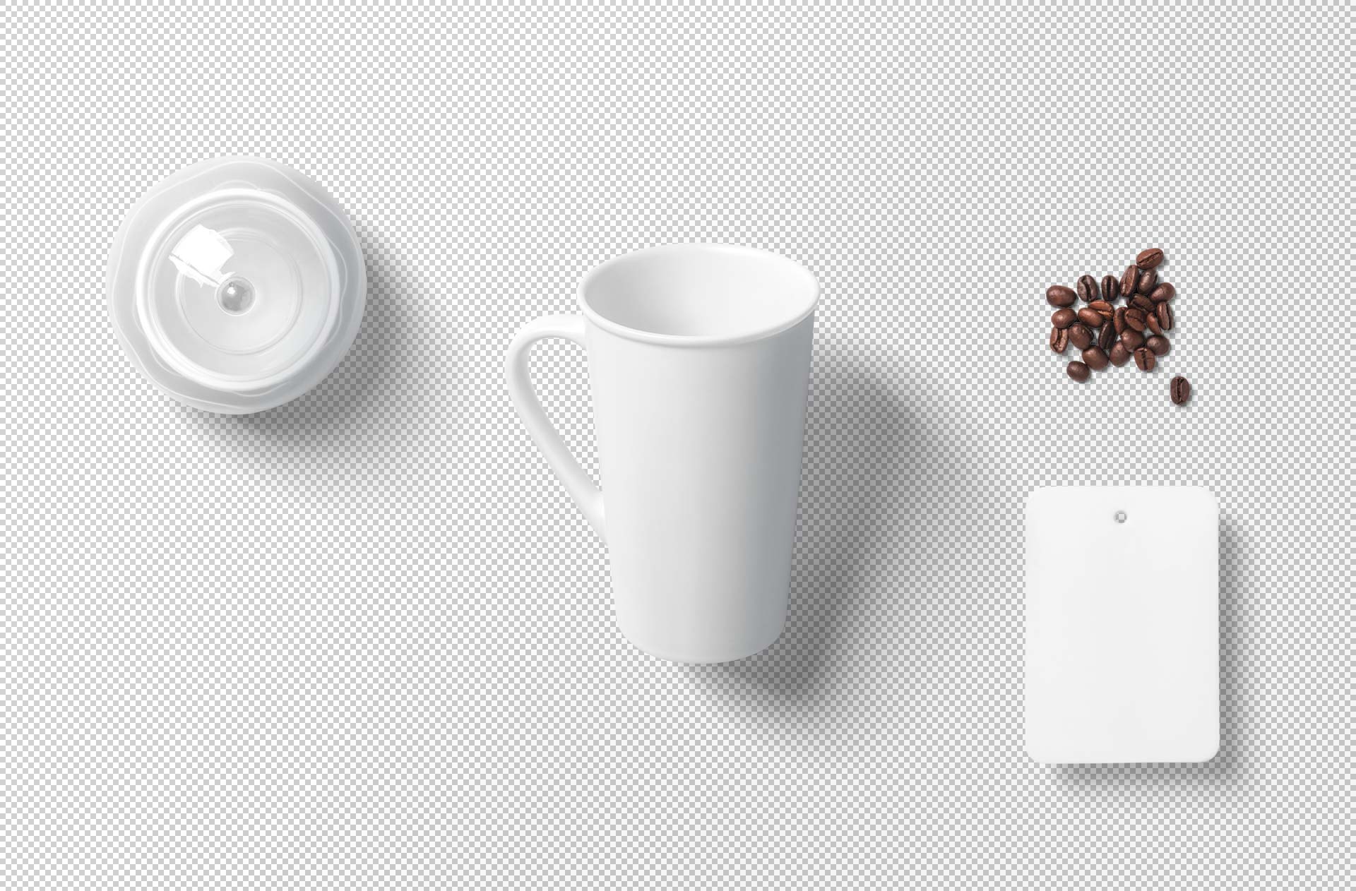 branding drinkware PSD