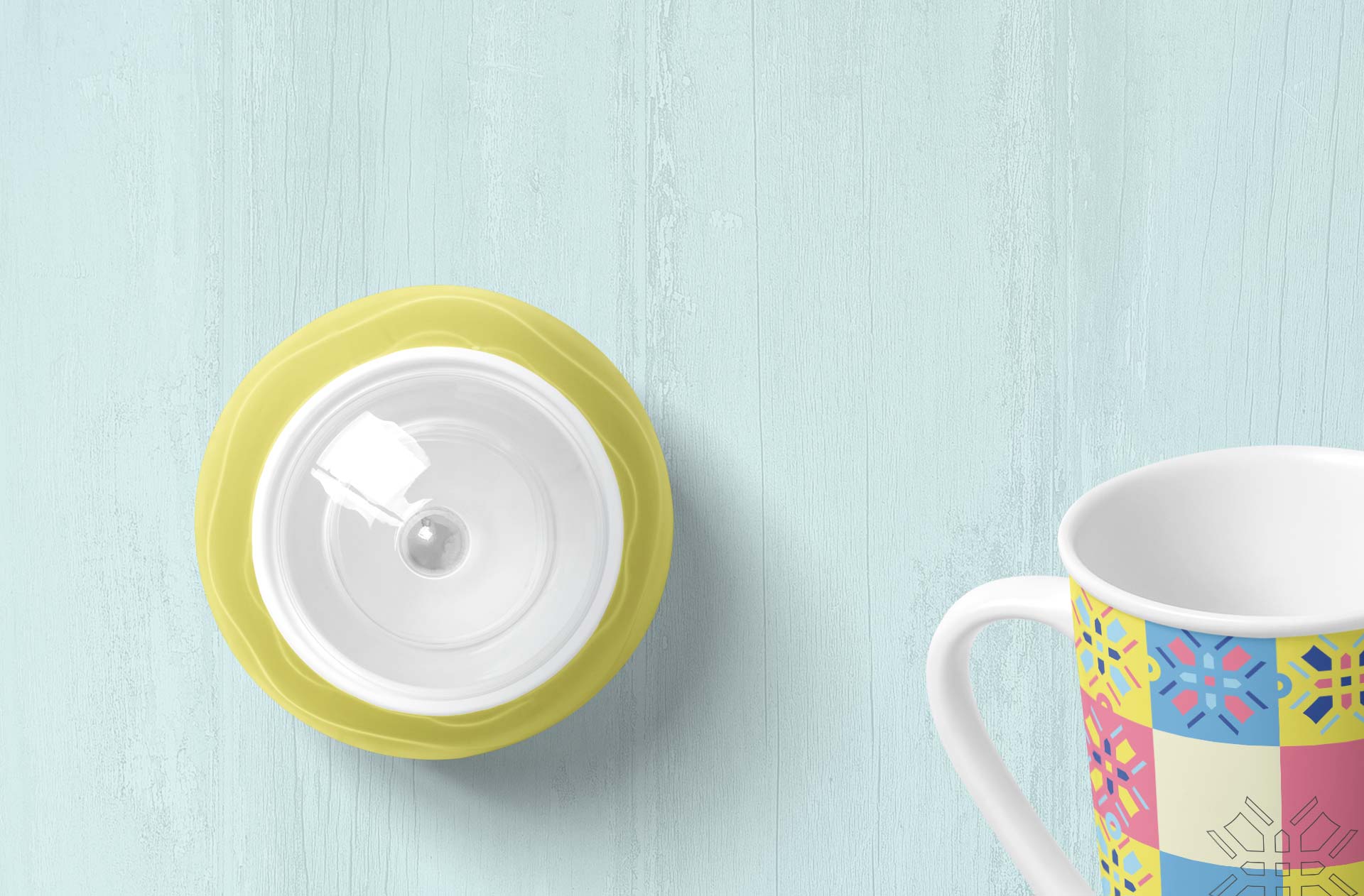 branding drinkware PSD