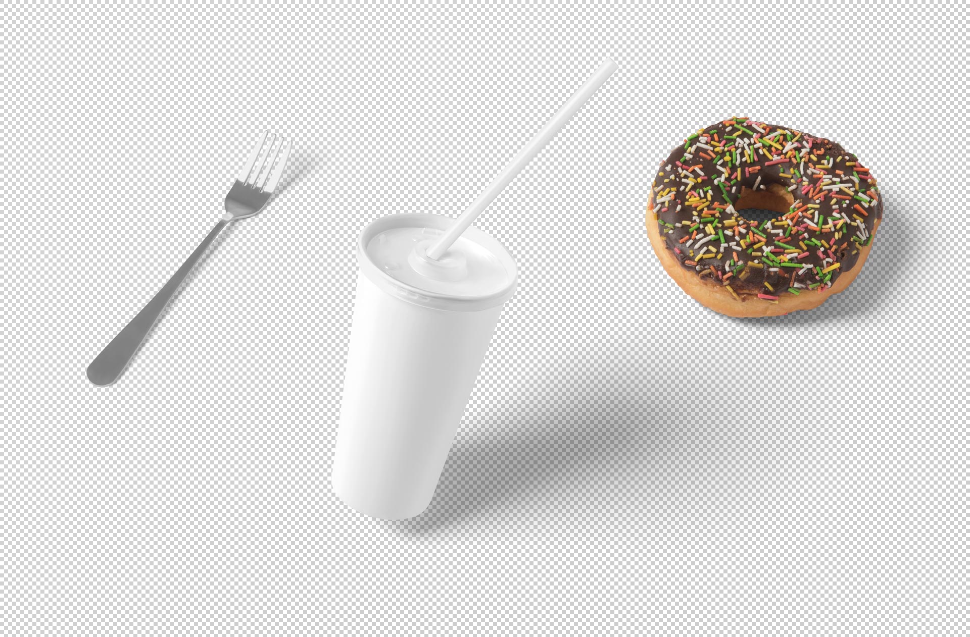 beverage packaging PSD