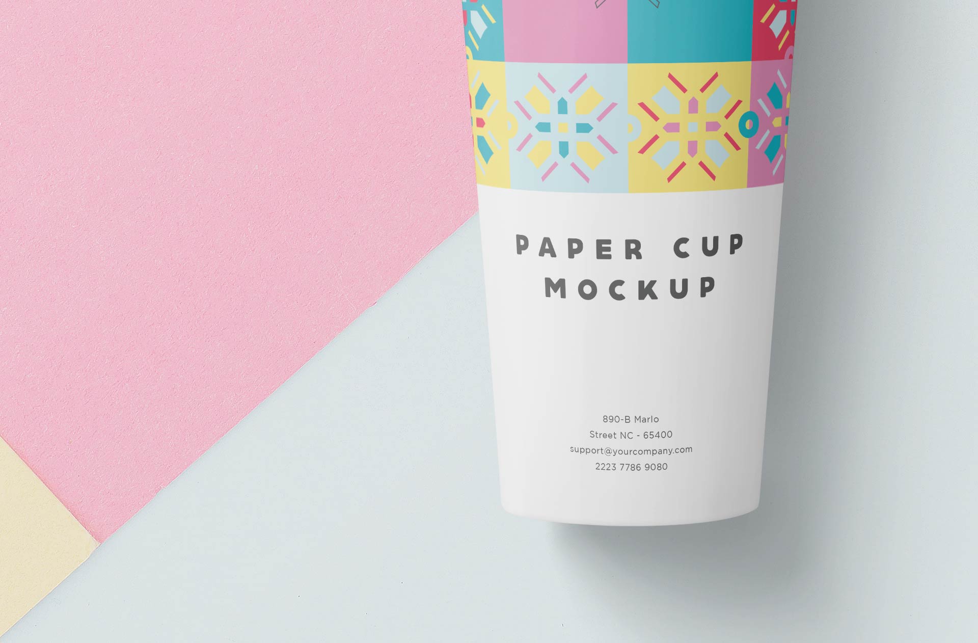 branding cup mockup