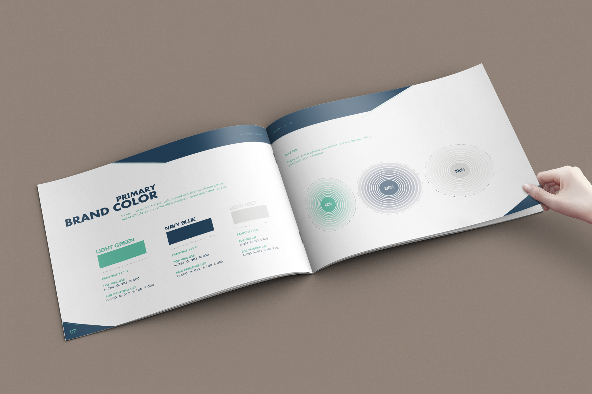 A4 brand book