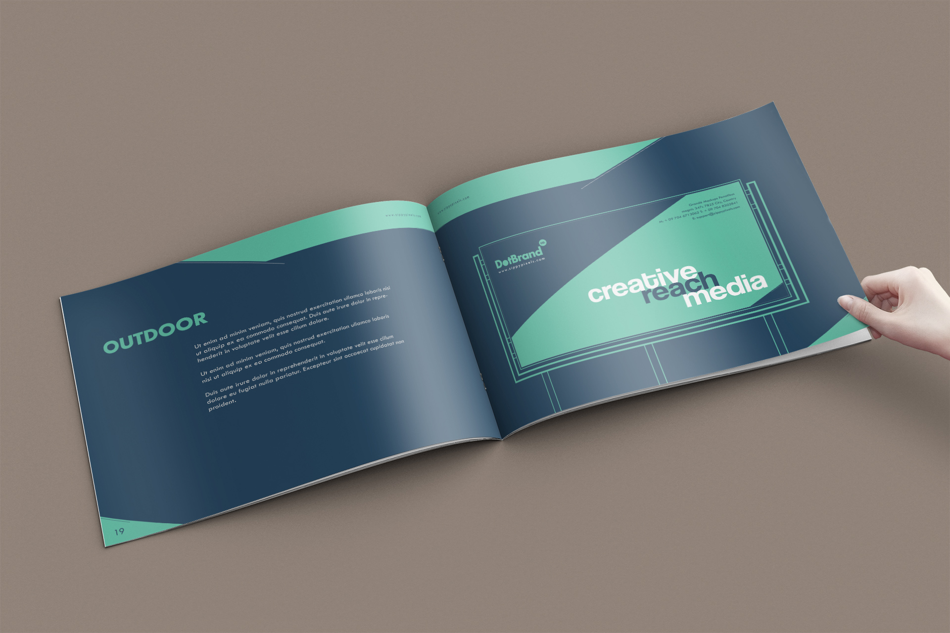 A4 brand book