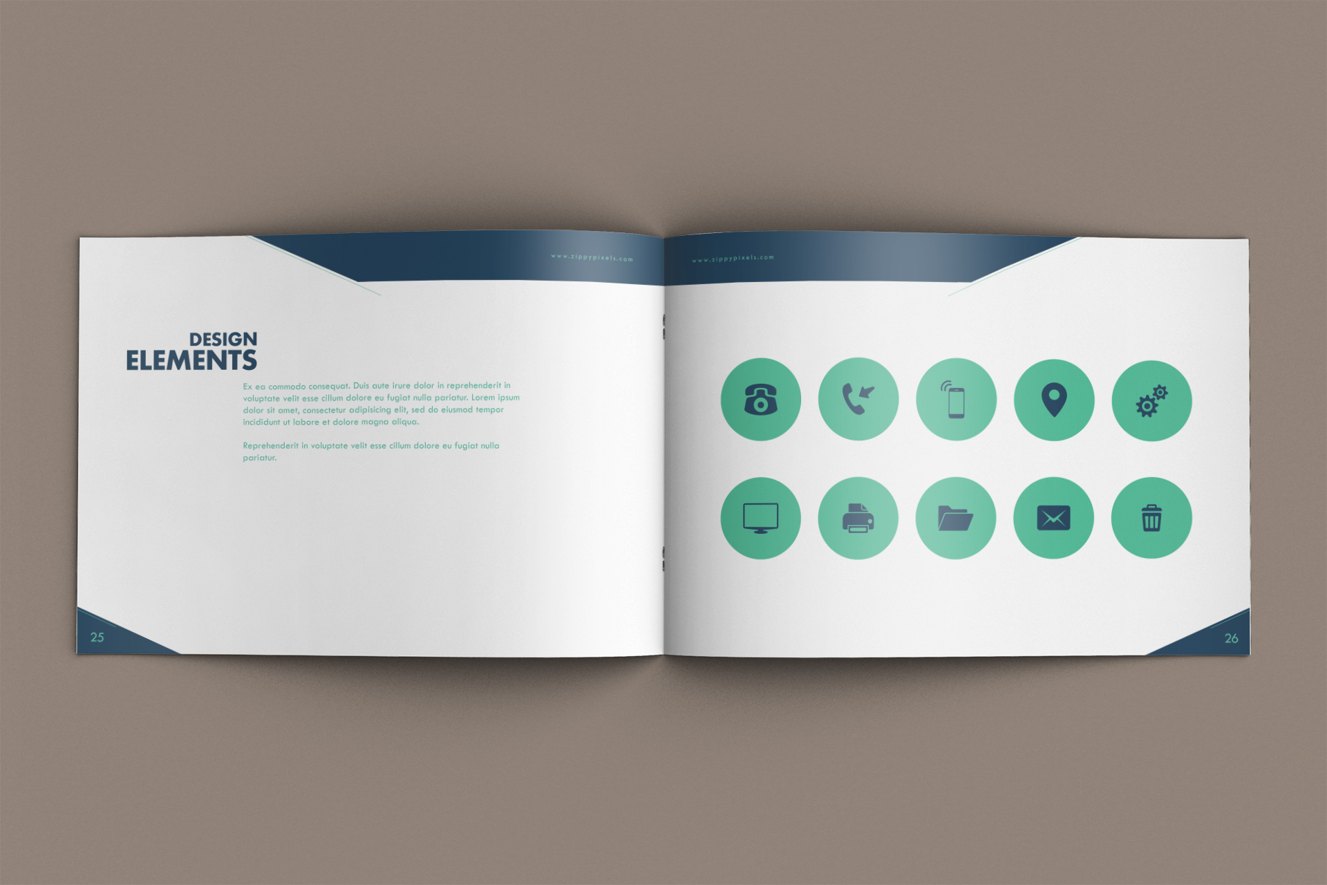 A4 brand book