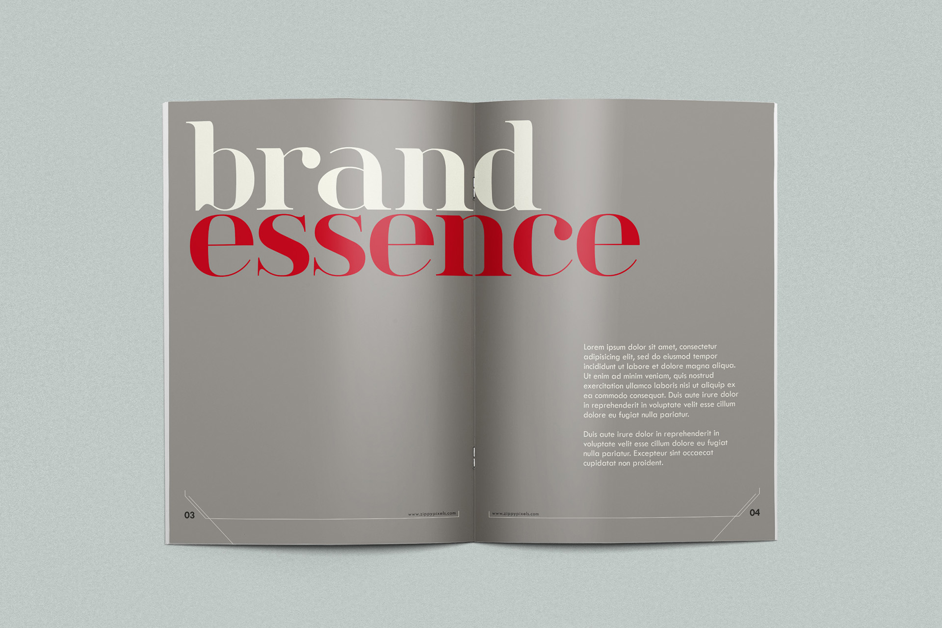 brand book template