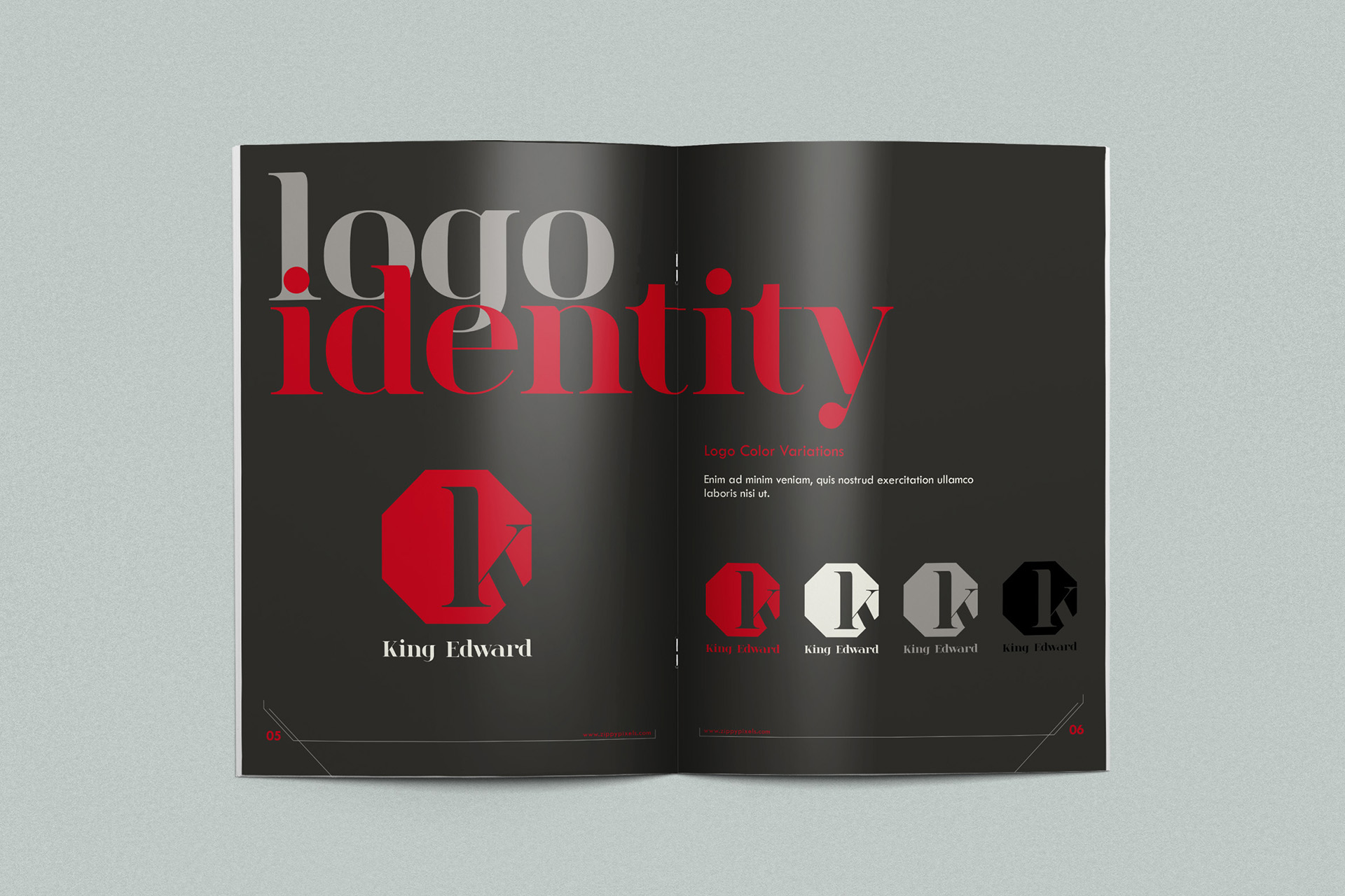 brand book template