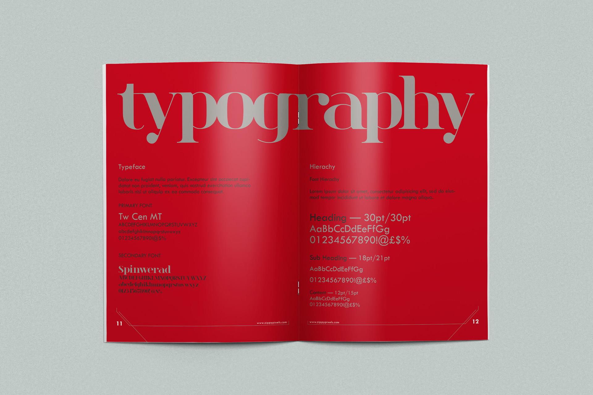 brand book template