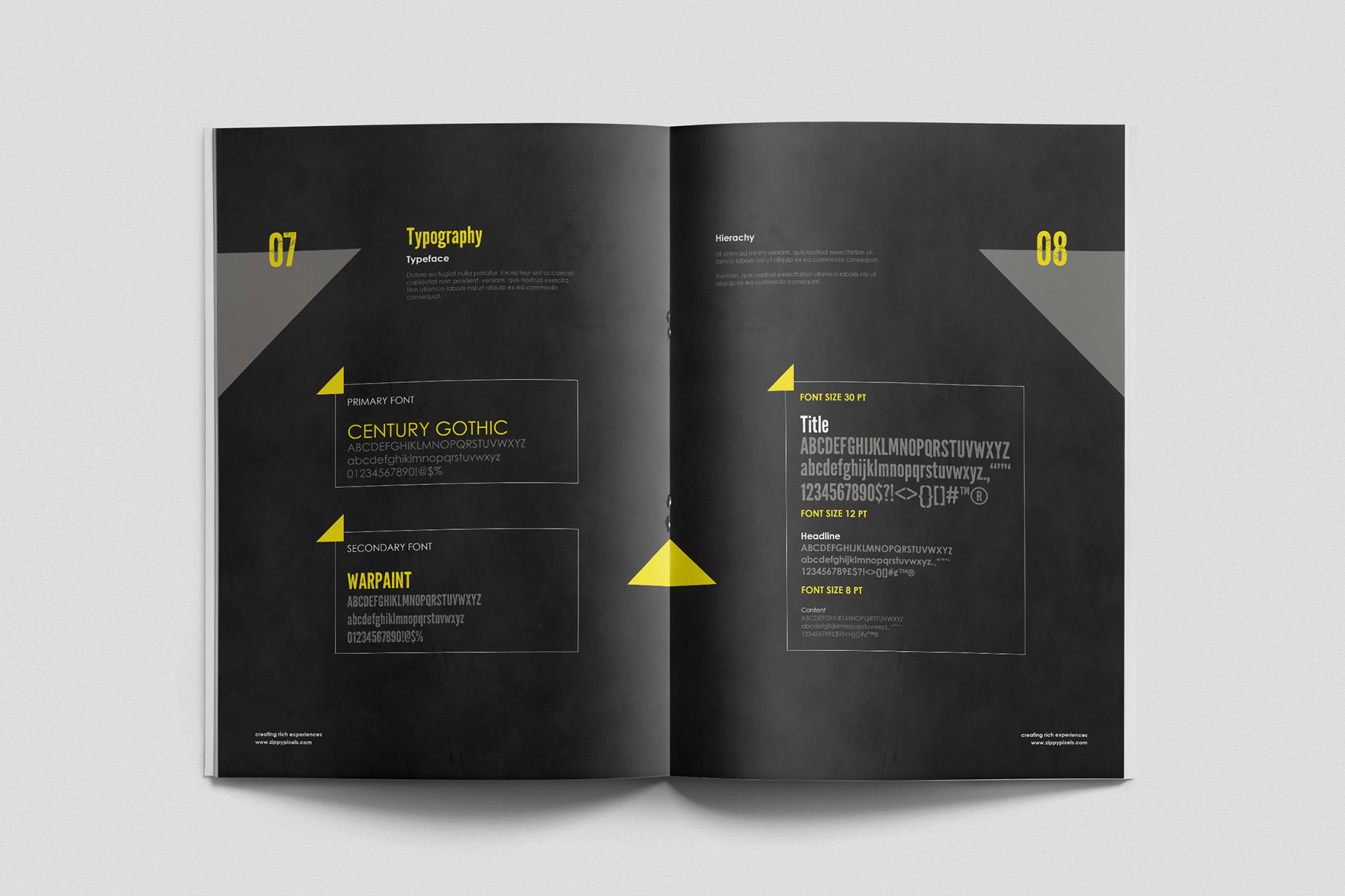 A4 brand manual