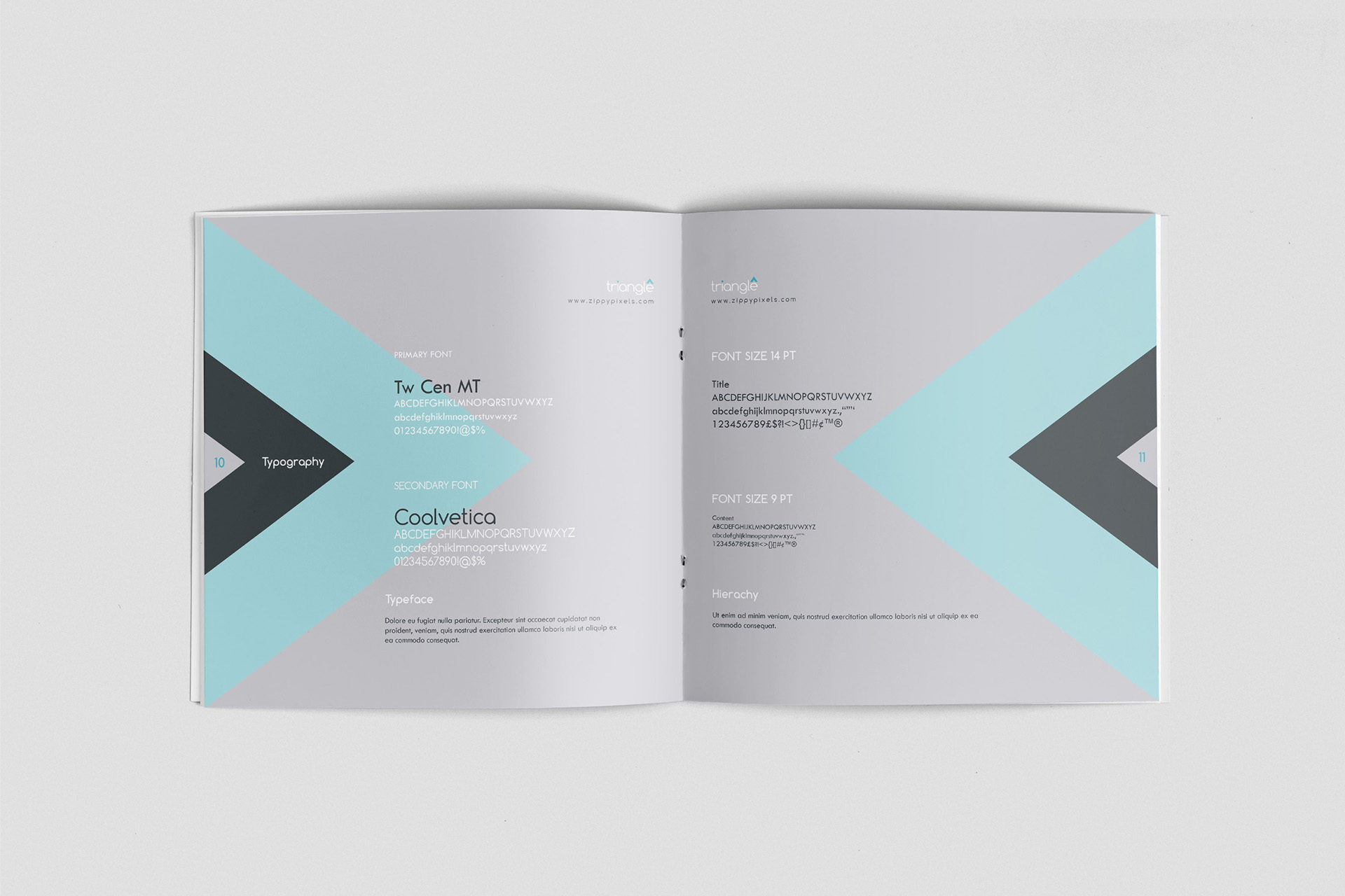 brand book template