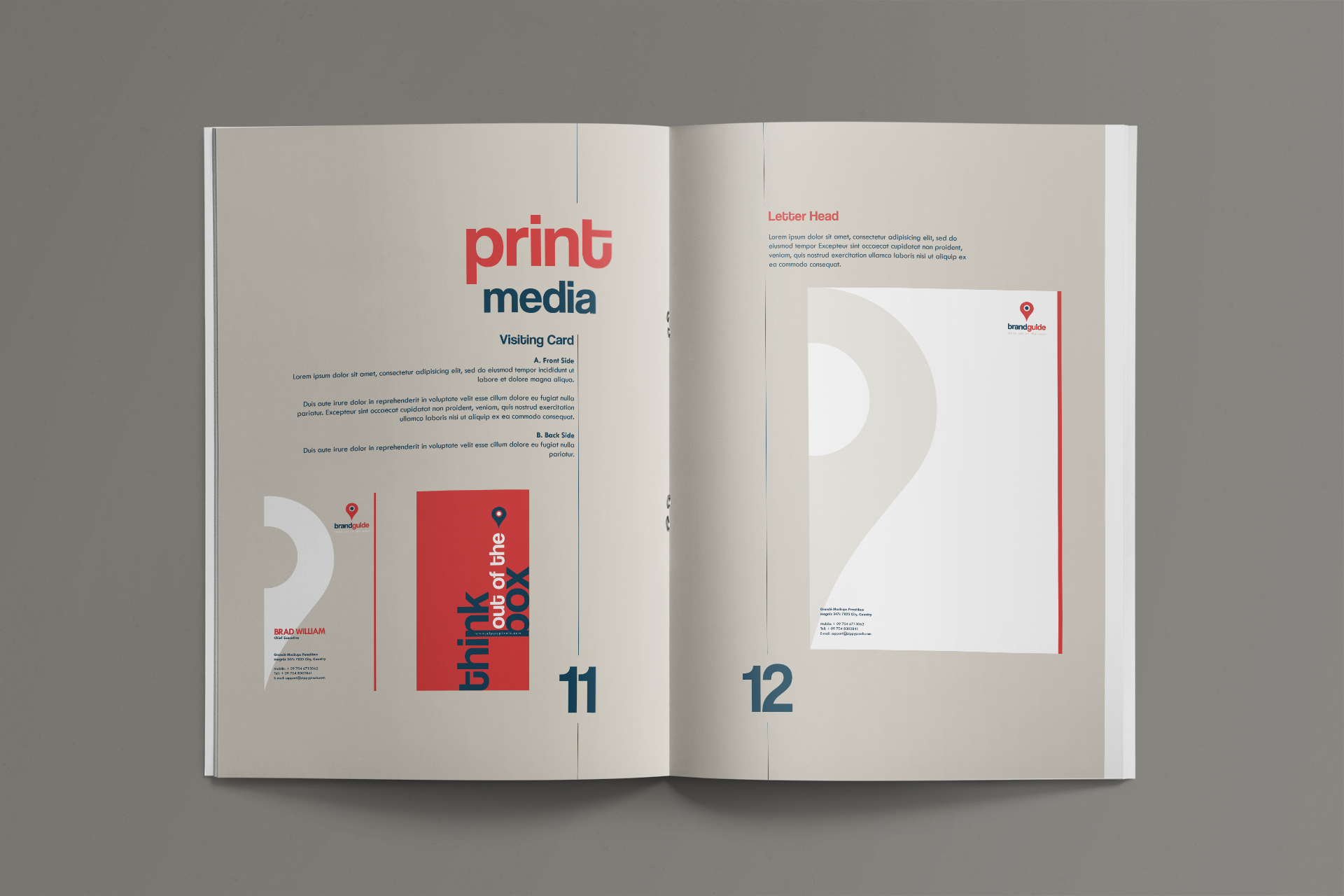 A4 brand manual