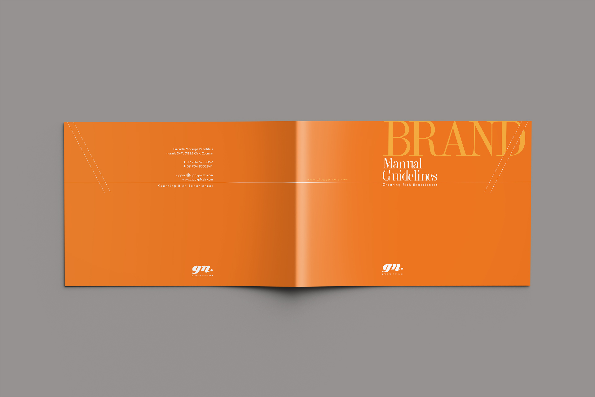 A4 brand book