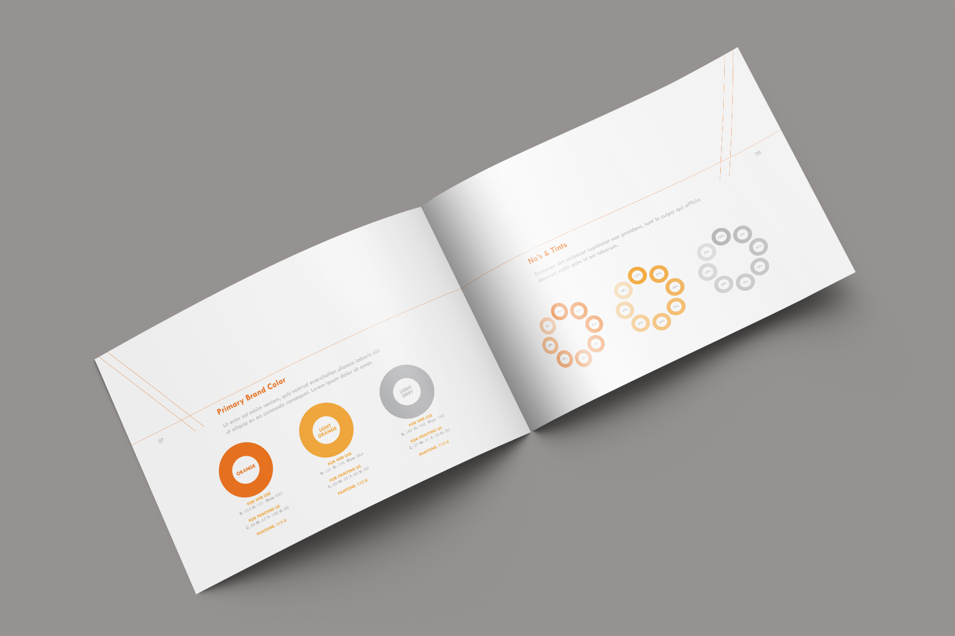 A4 brand book