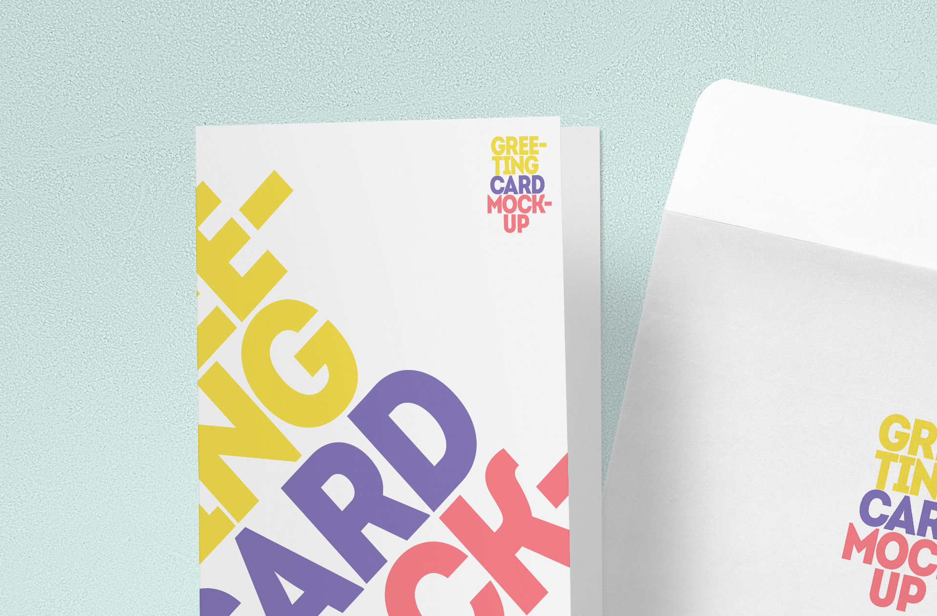 birthday card mock-up