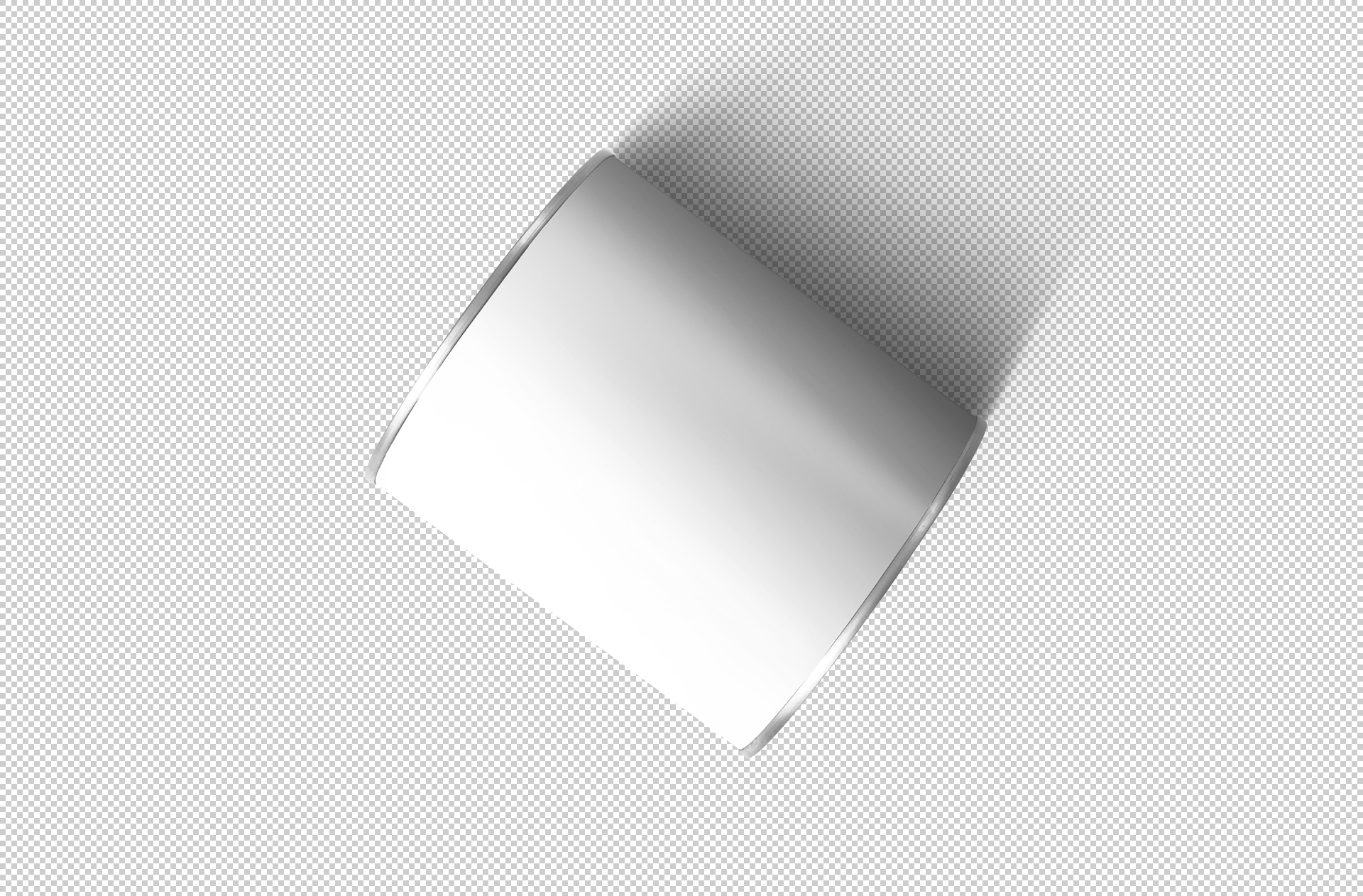 aluminum can mock-up