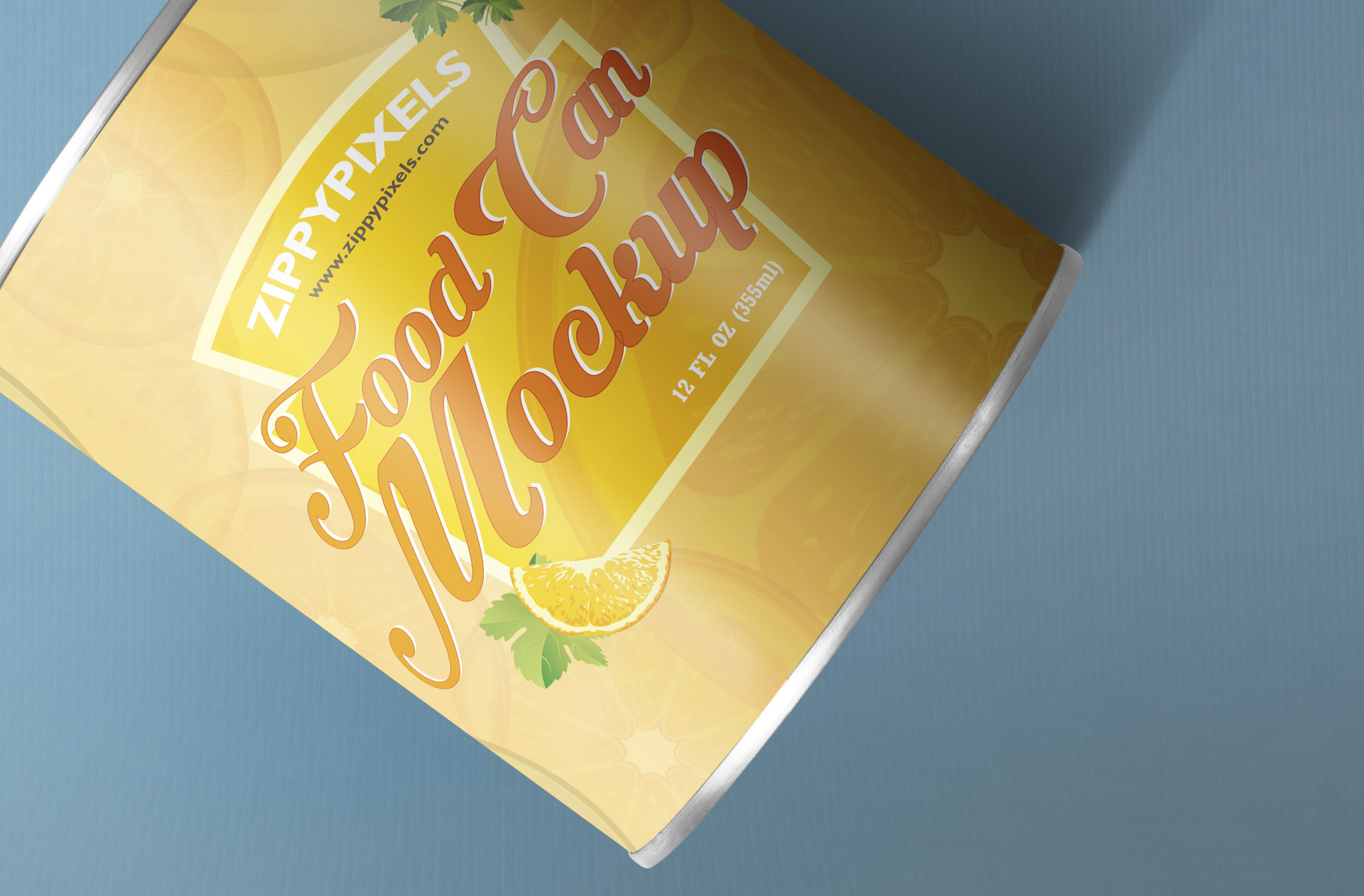 aluminum can mock-up