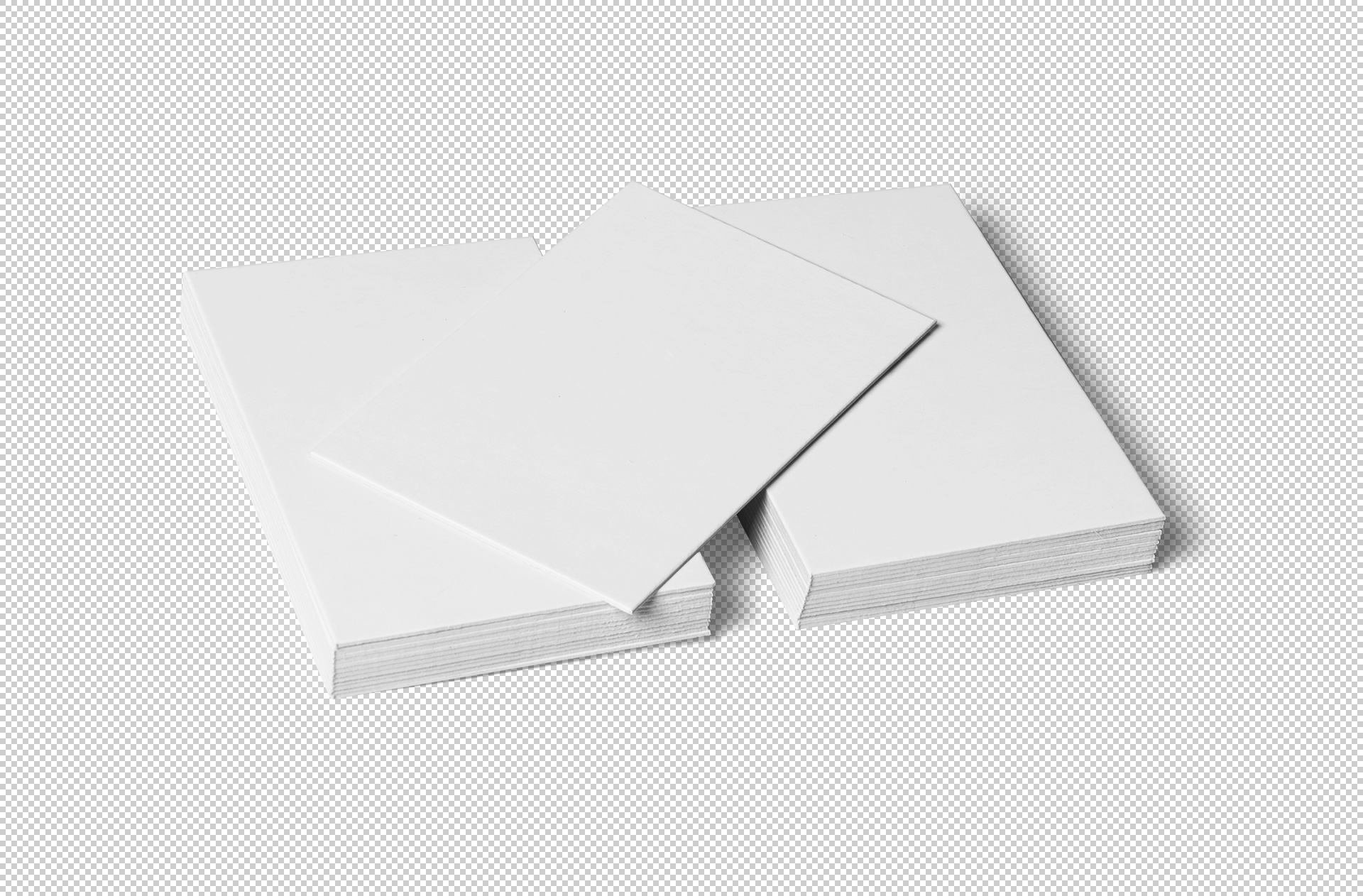 black and white business card mockup