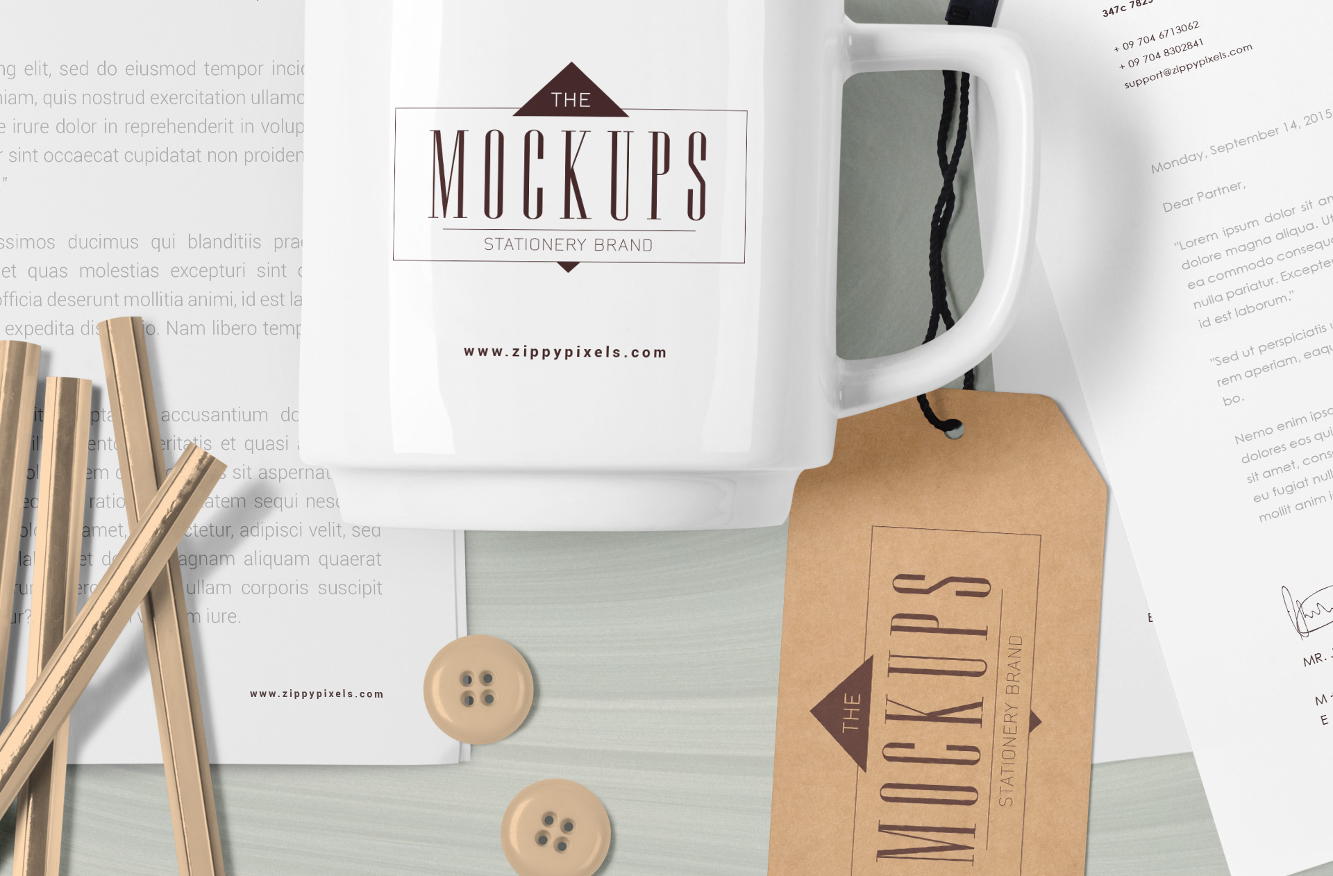 branding set mockup