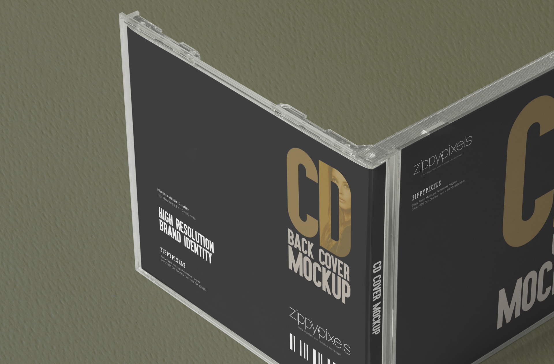 editable cd sleeve