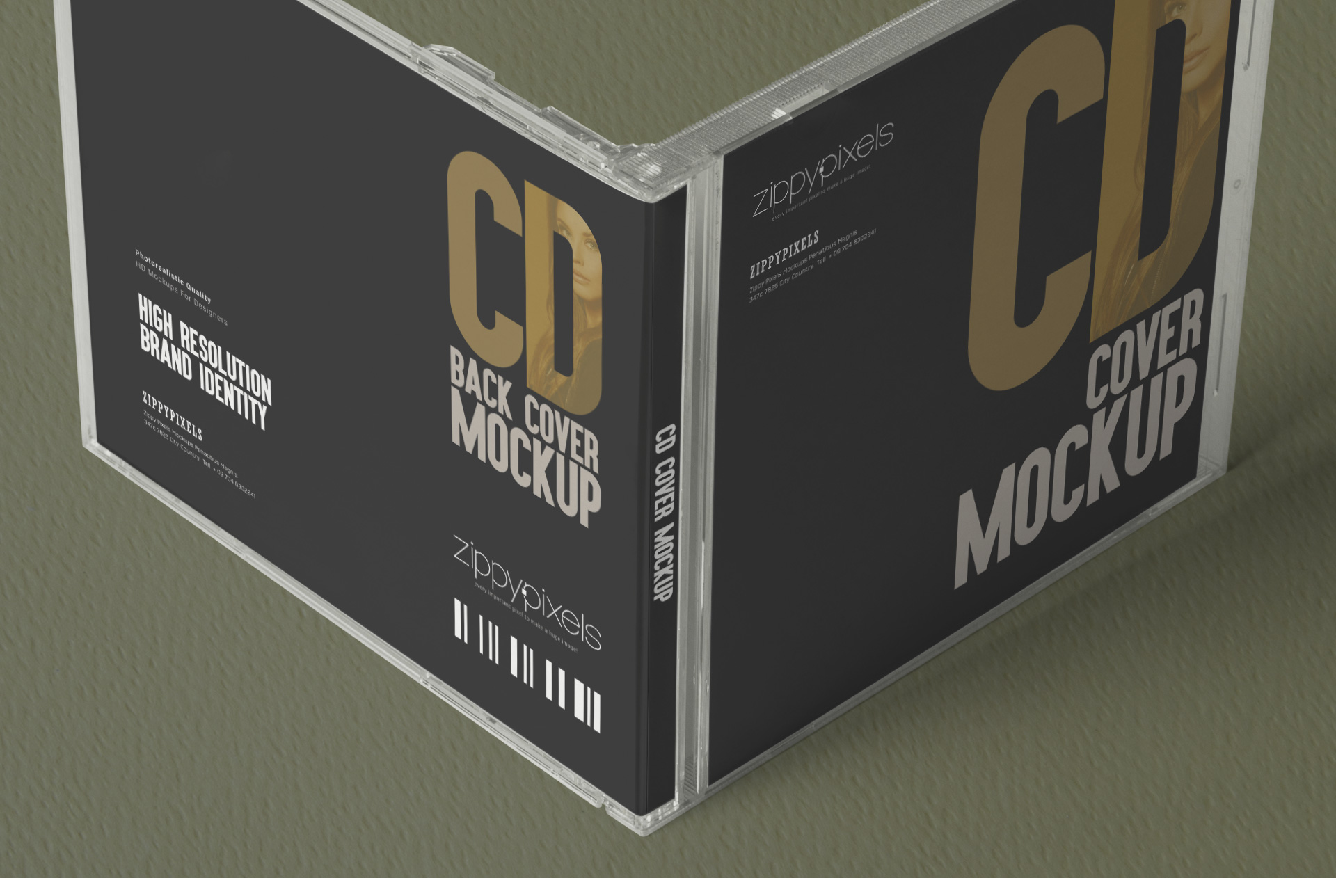 editable cd sleeve