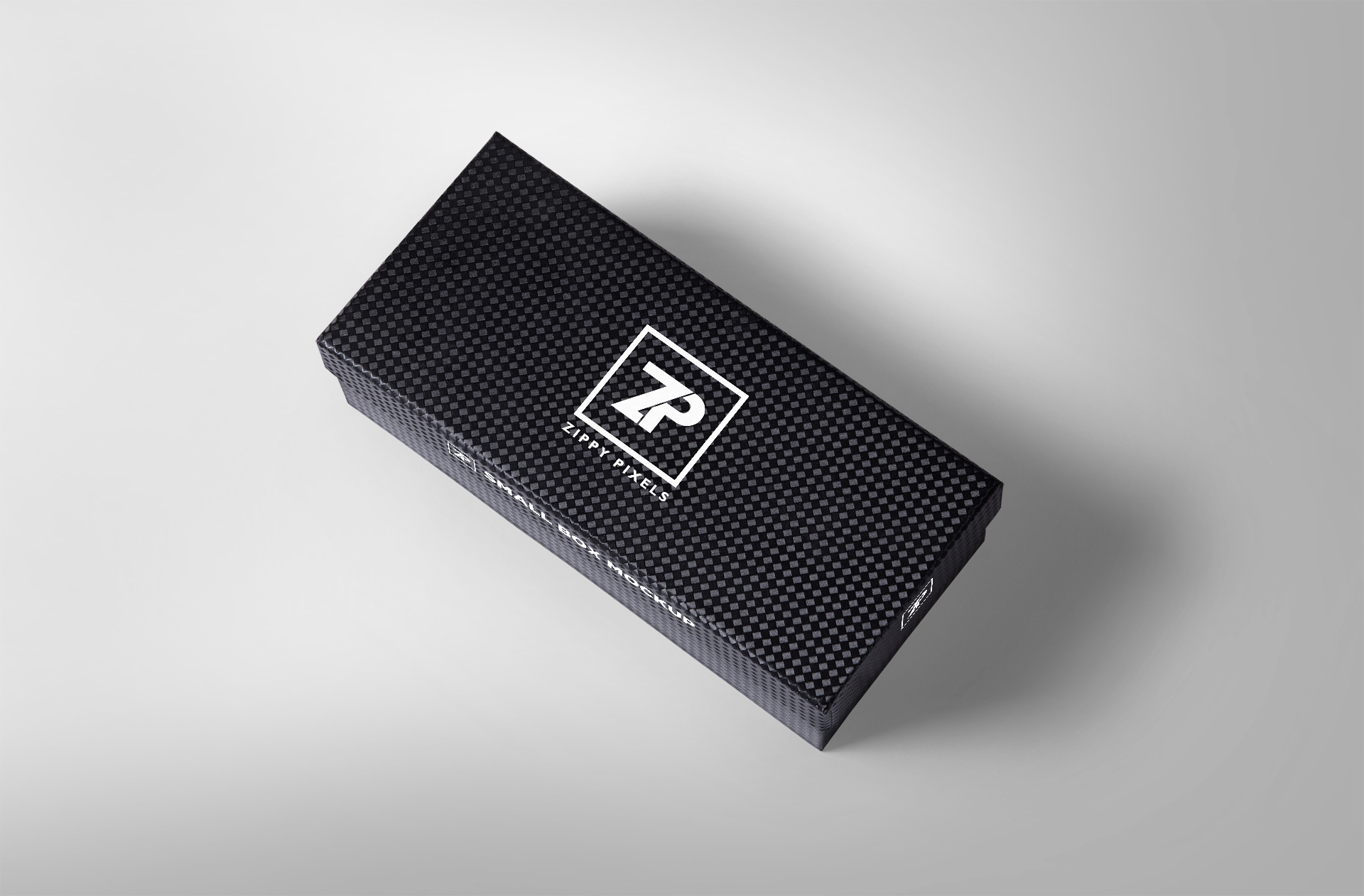 Closed Rigid Box Mockup – Elegant Product Packaging