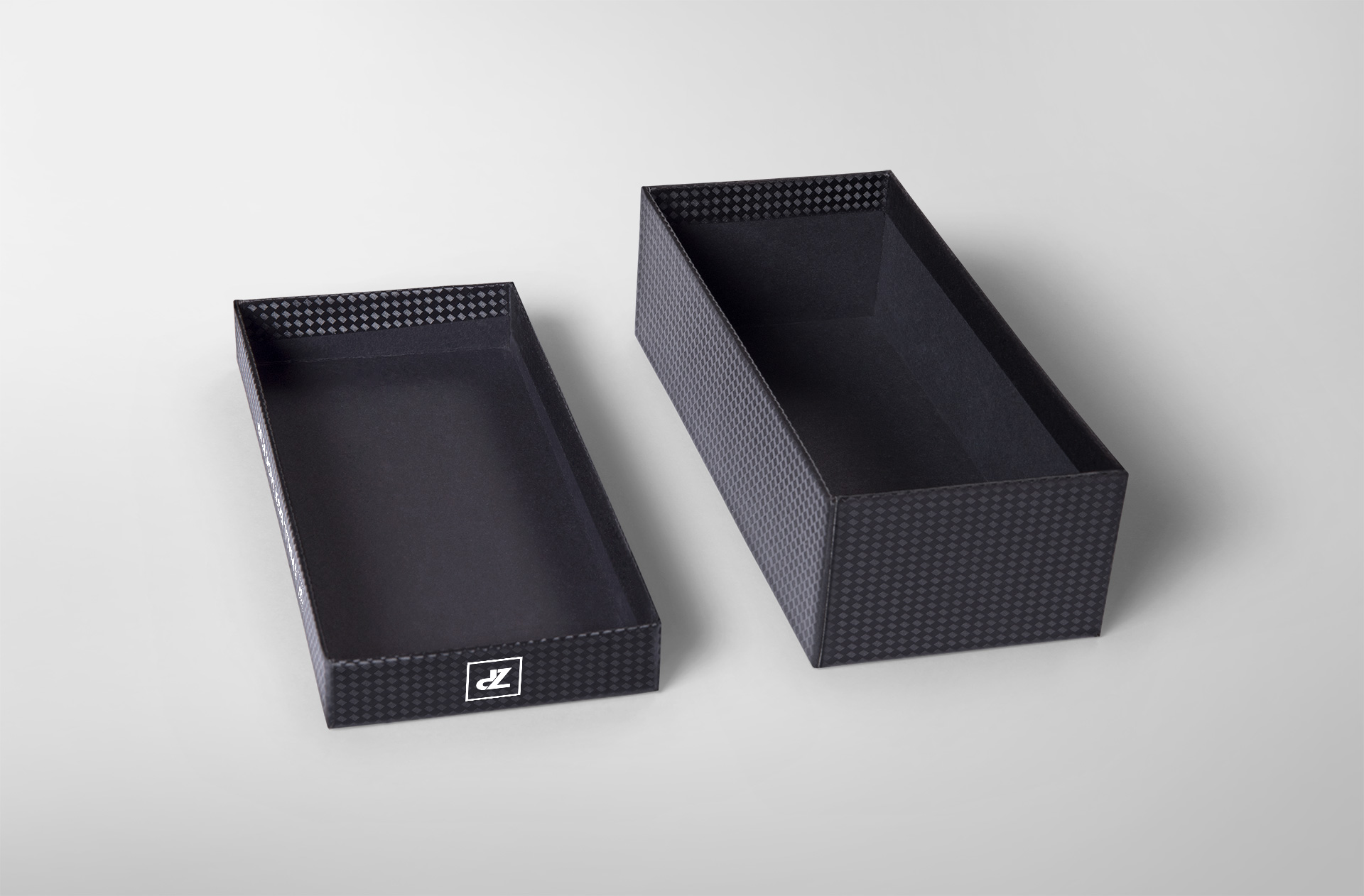 Top View Rigid Box Mockup – High-End Branding Design