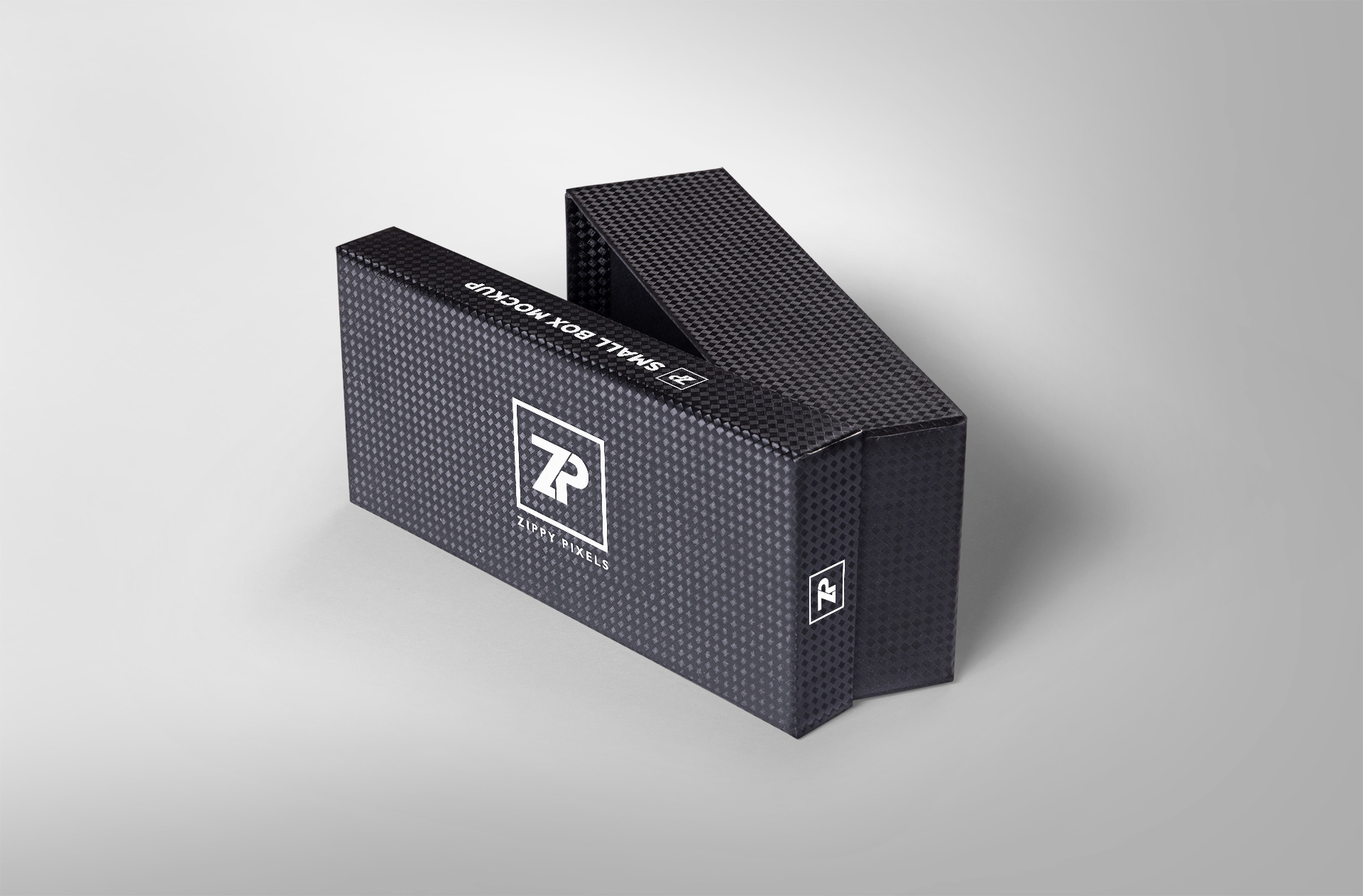 Stacked Rigid Box Mockup – Premium Gift Box PSD