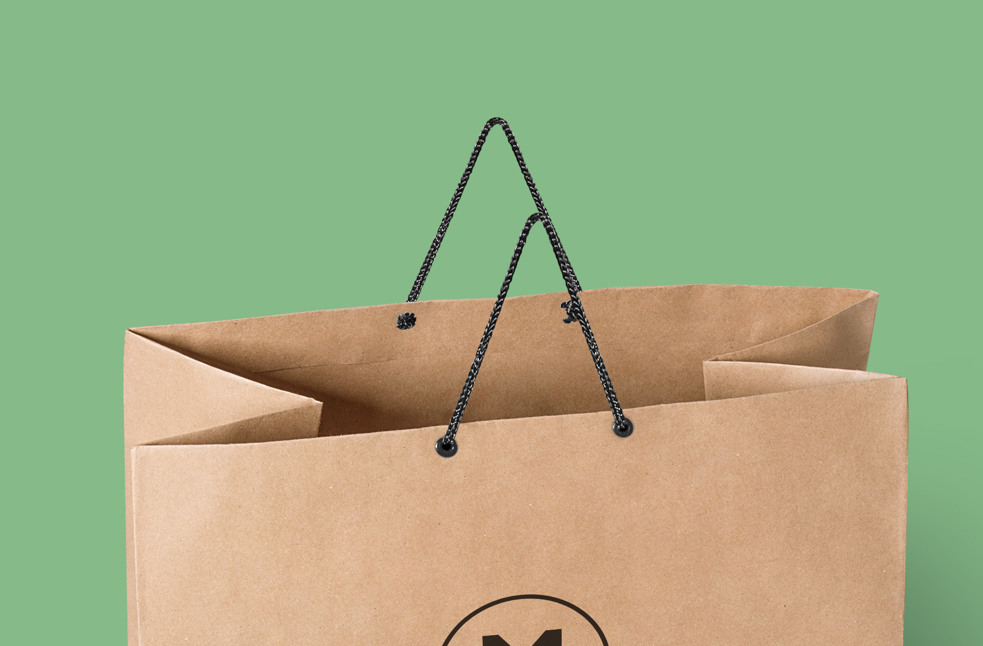brown paper bag PSD