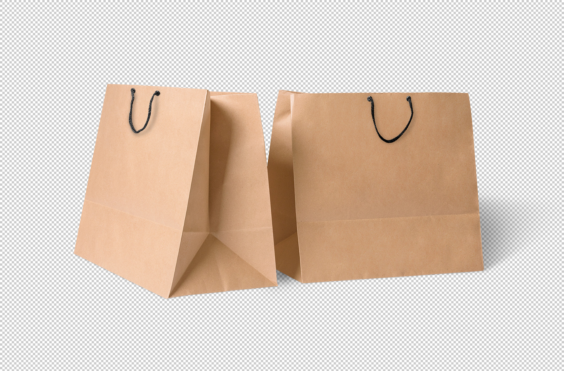 customizable gift bag mockup