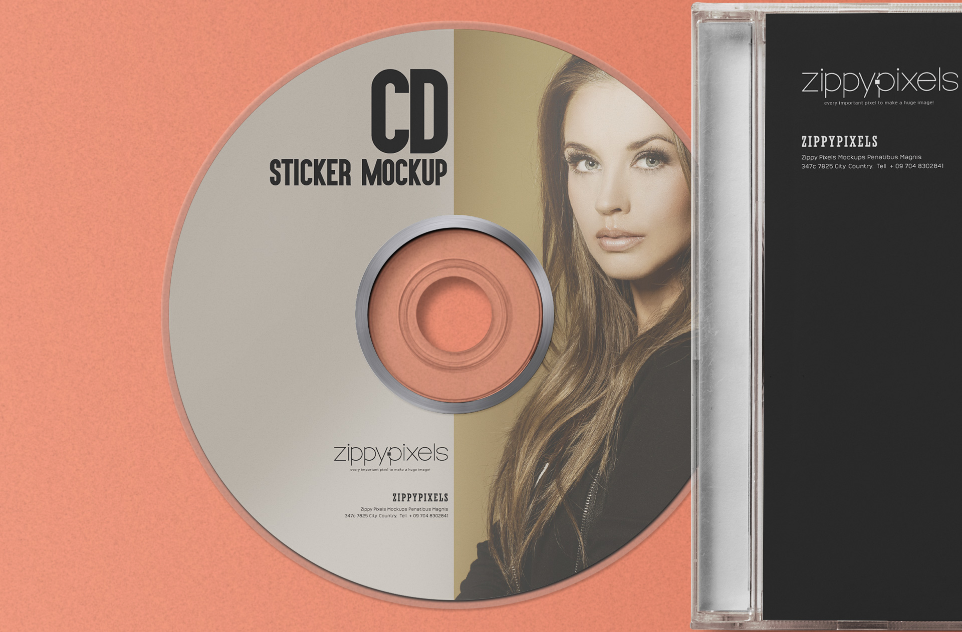 album cover mock-up
