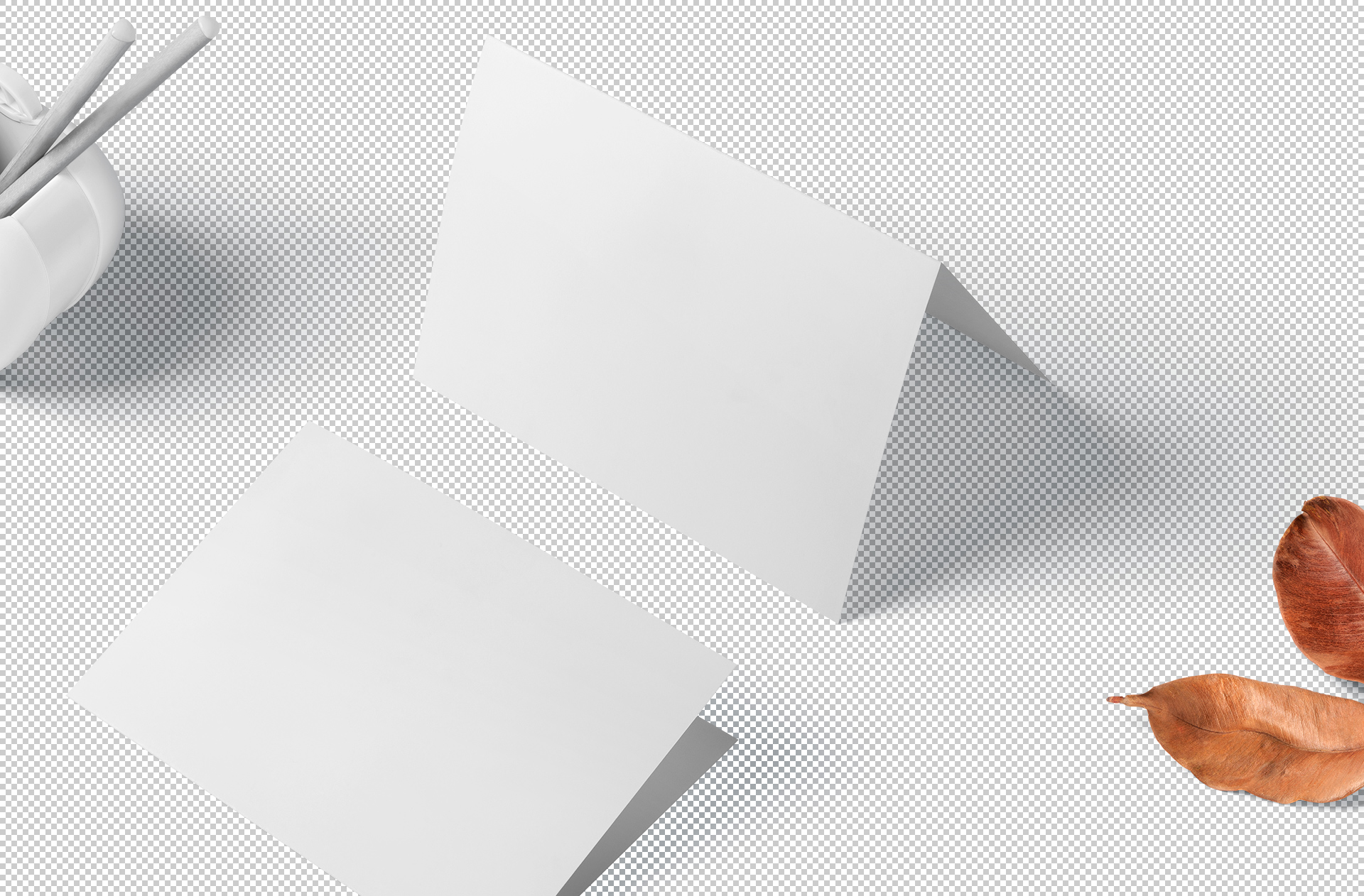 A4 brochure mockup
