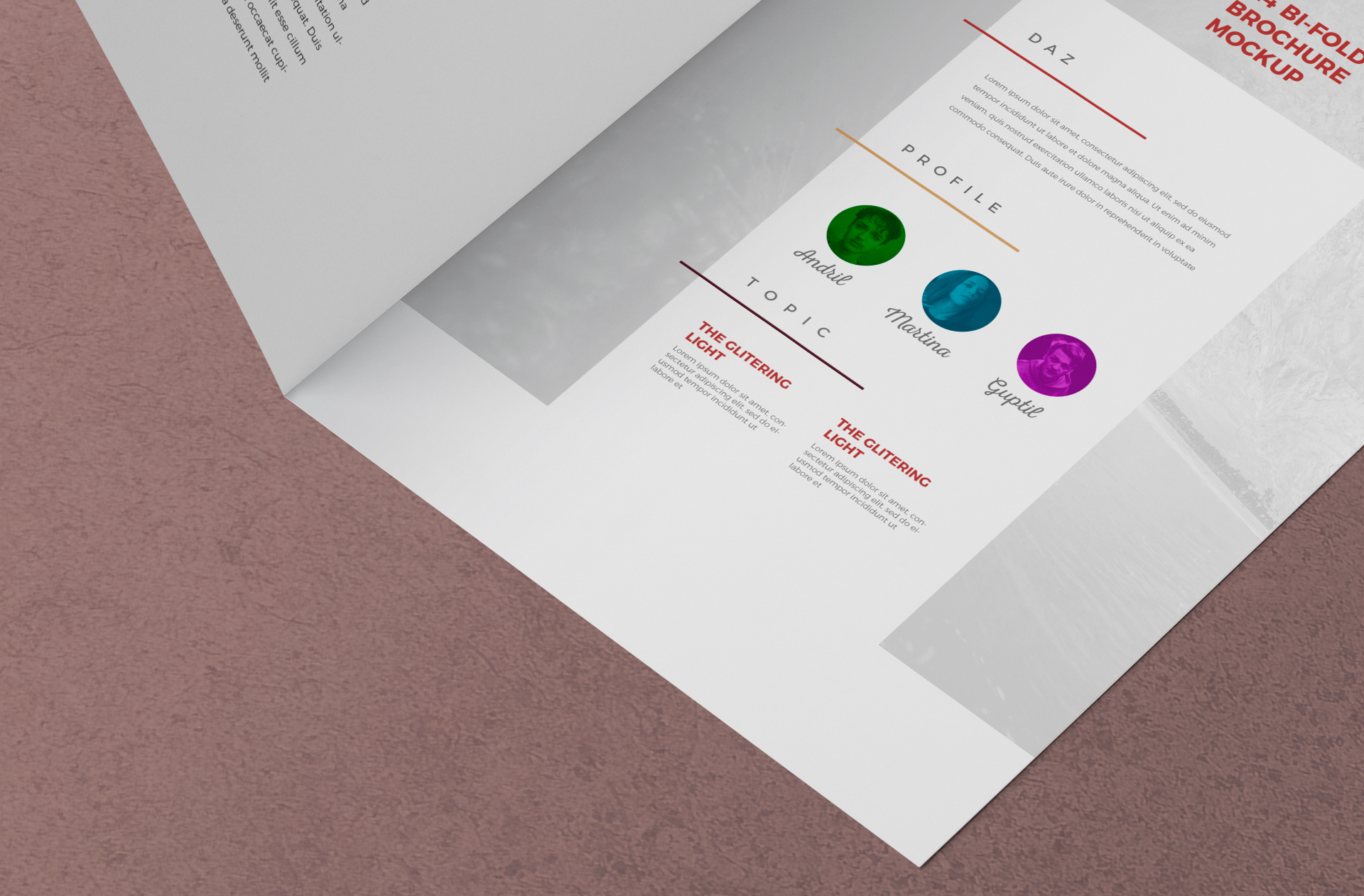 a4 brochure