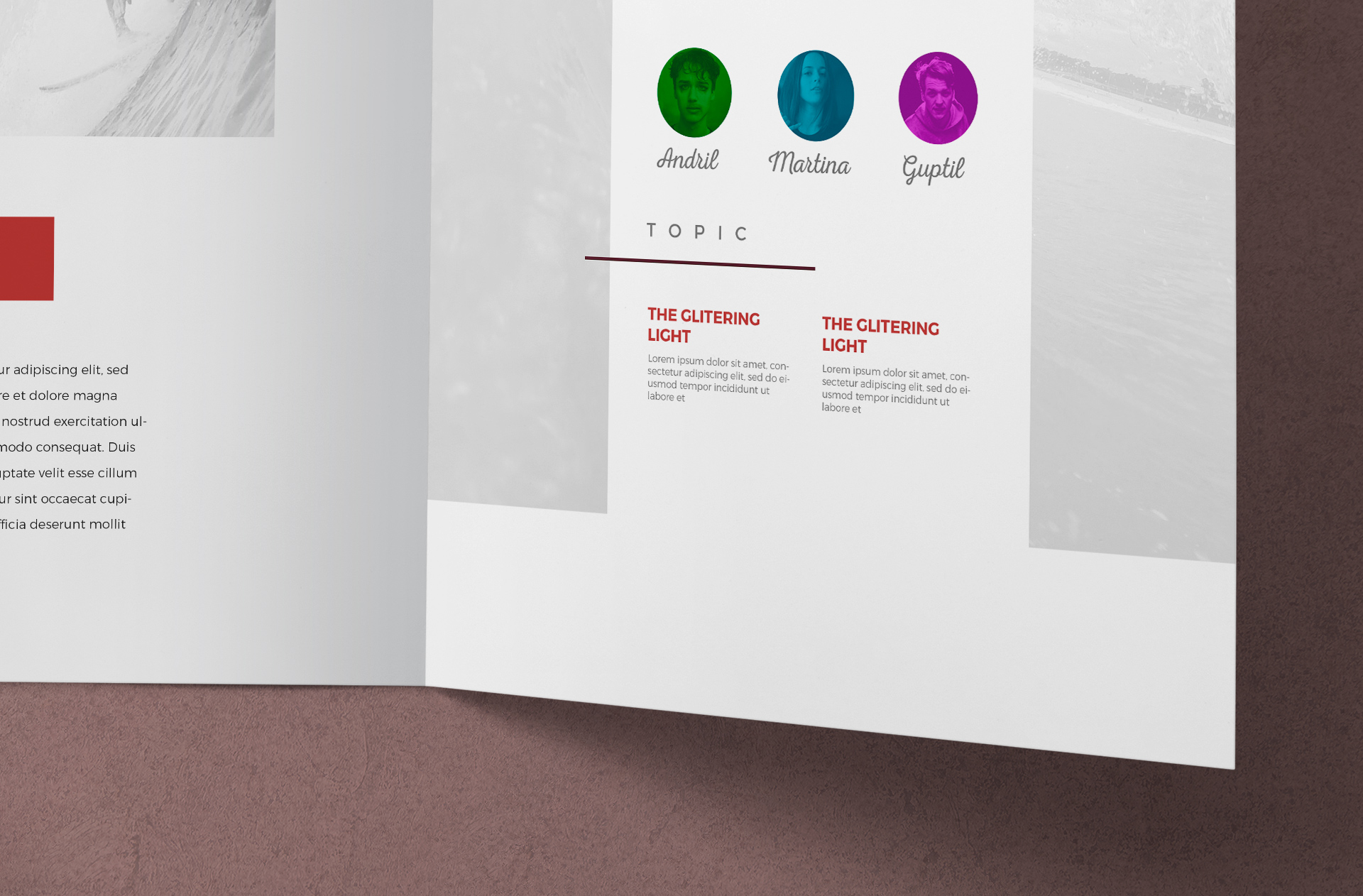 a4 brochure
