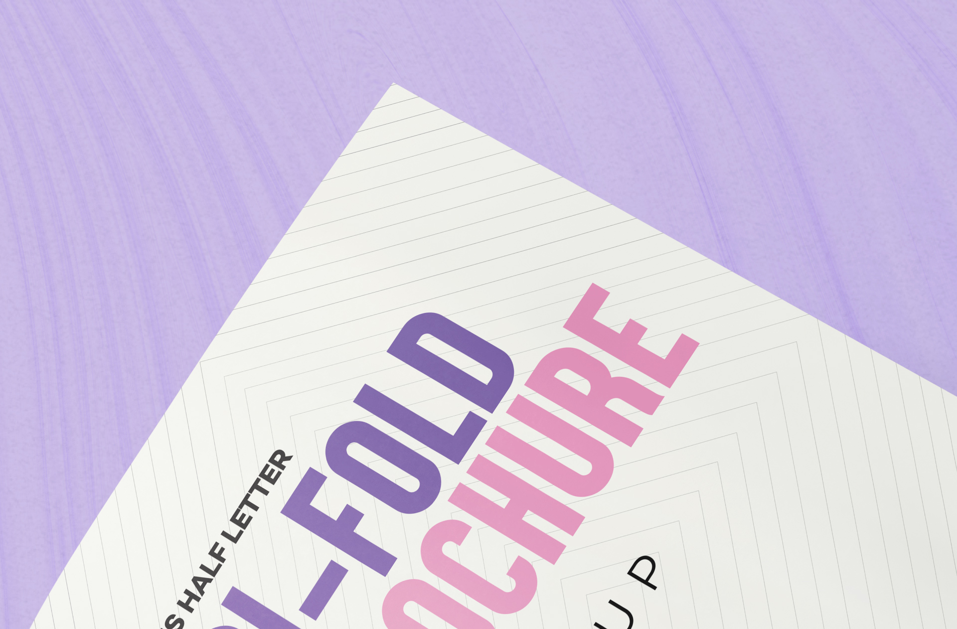 advertising brochure