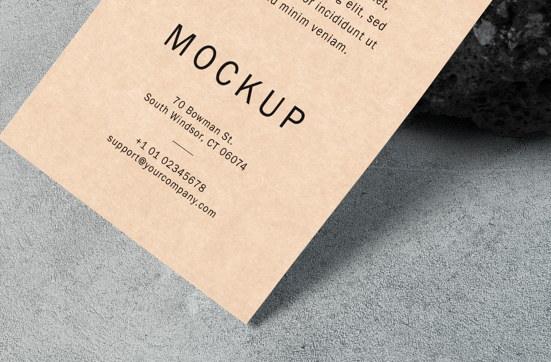 advertising flyer