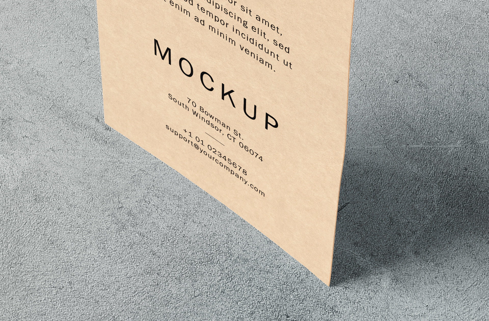 advertising flyer