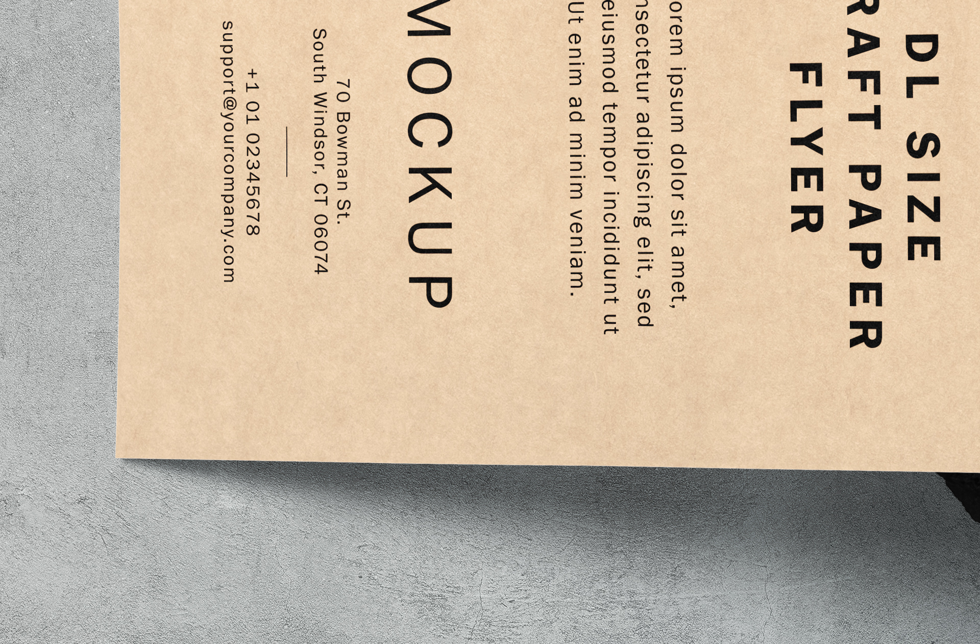 advertising flyer