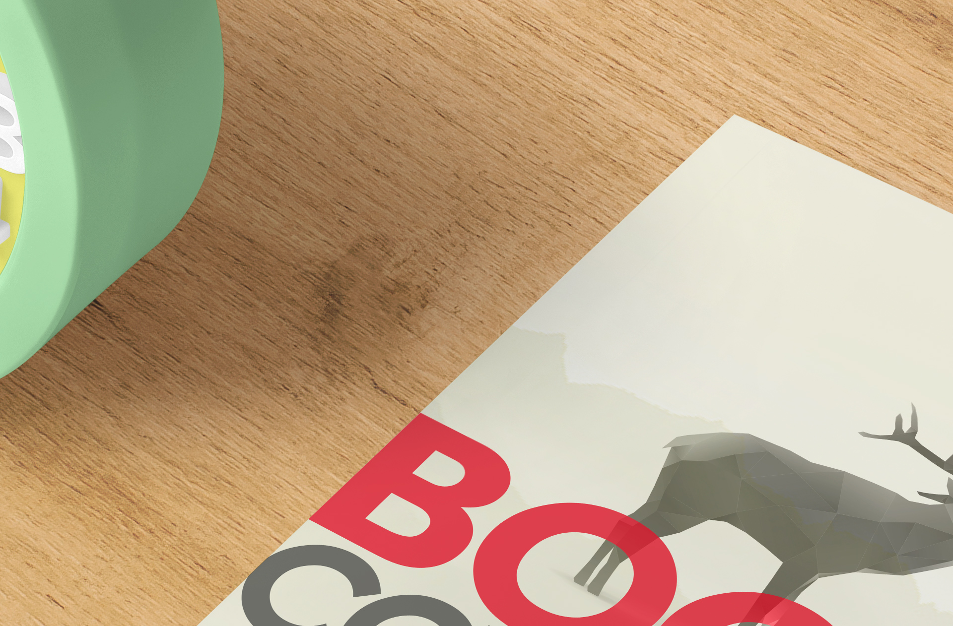 book mock-up
