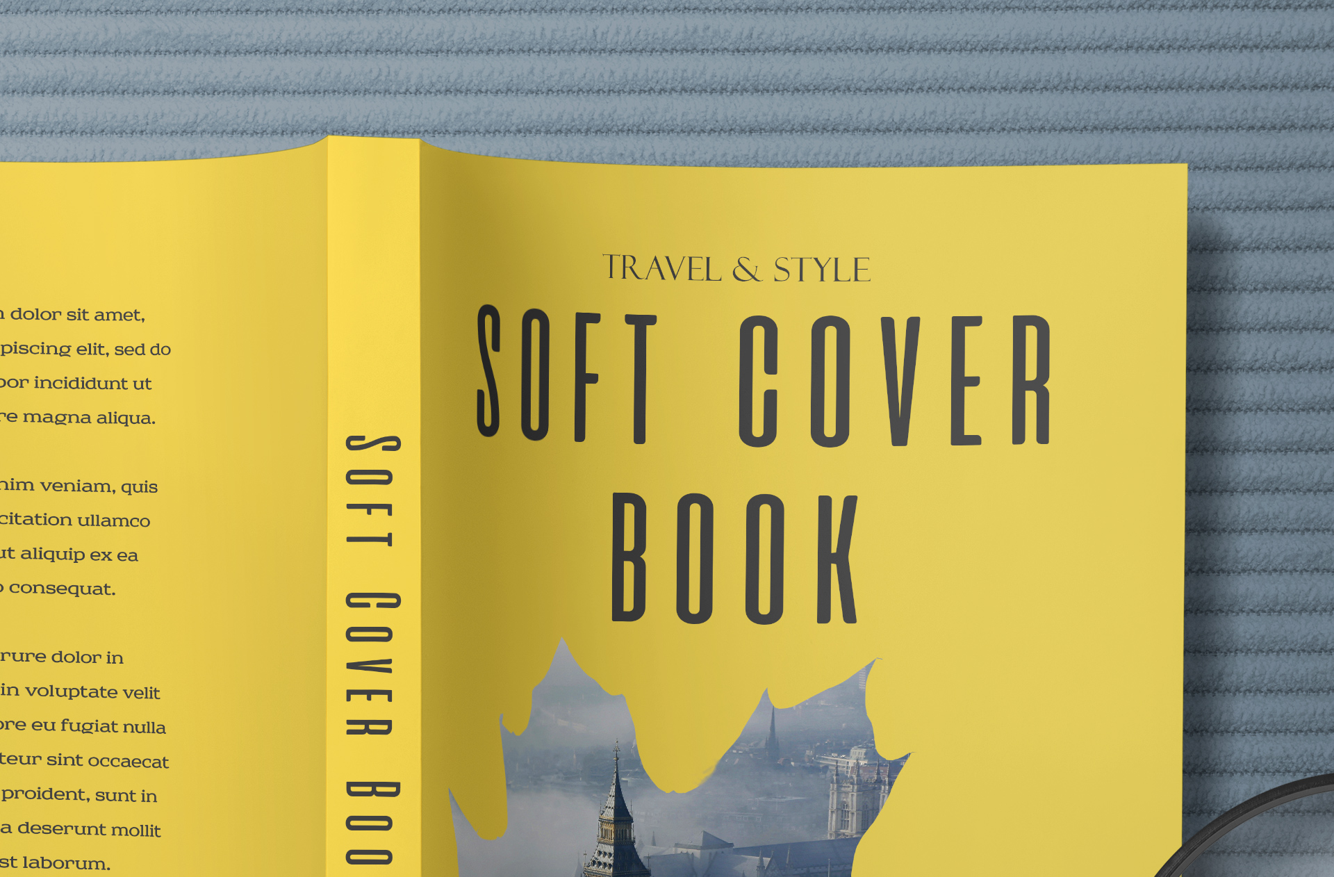 book page layout