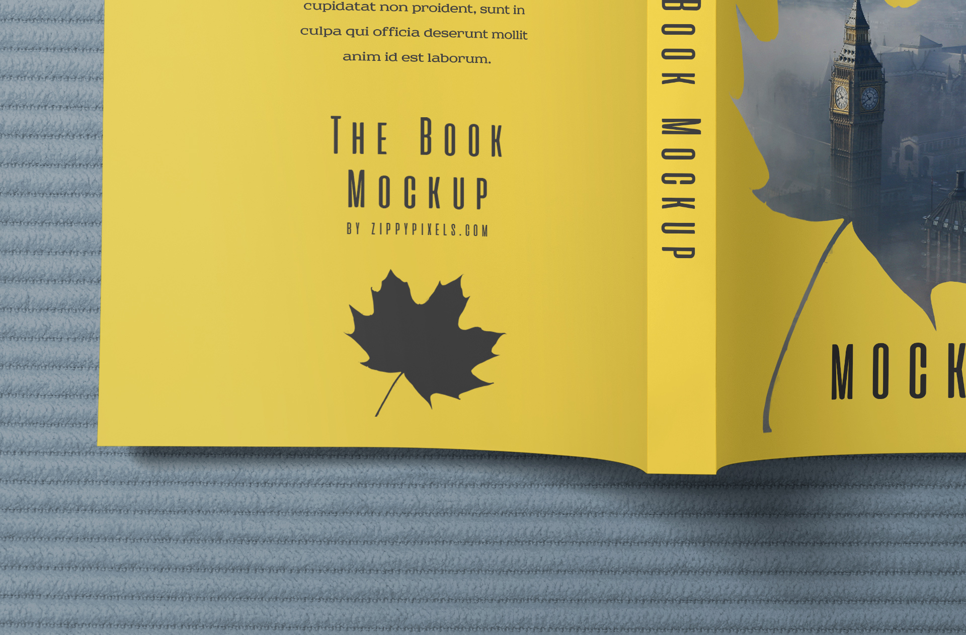 book page layout