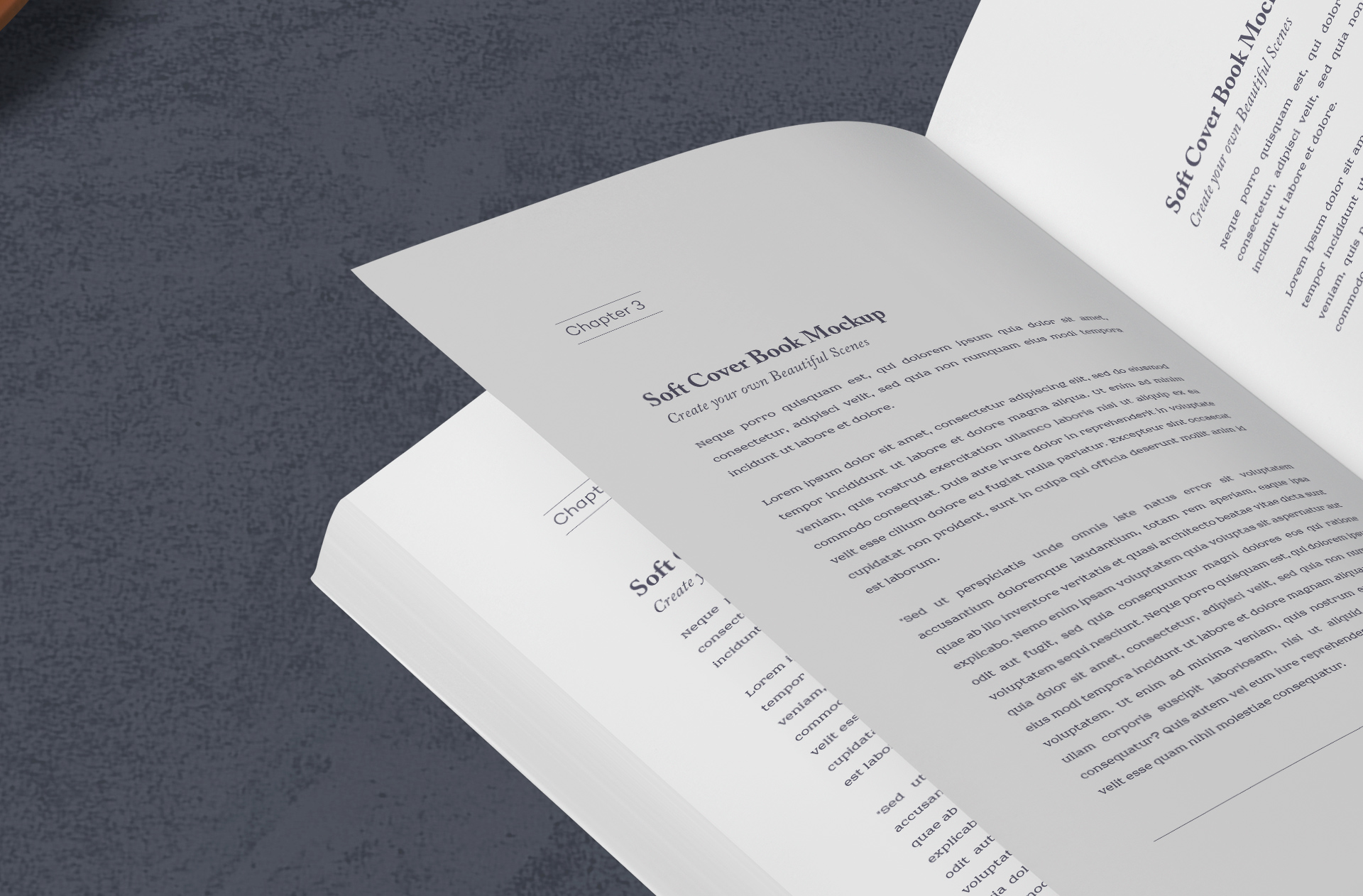 book cover template