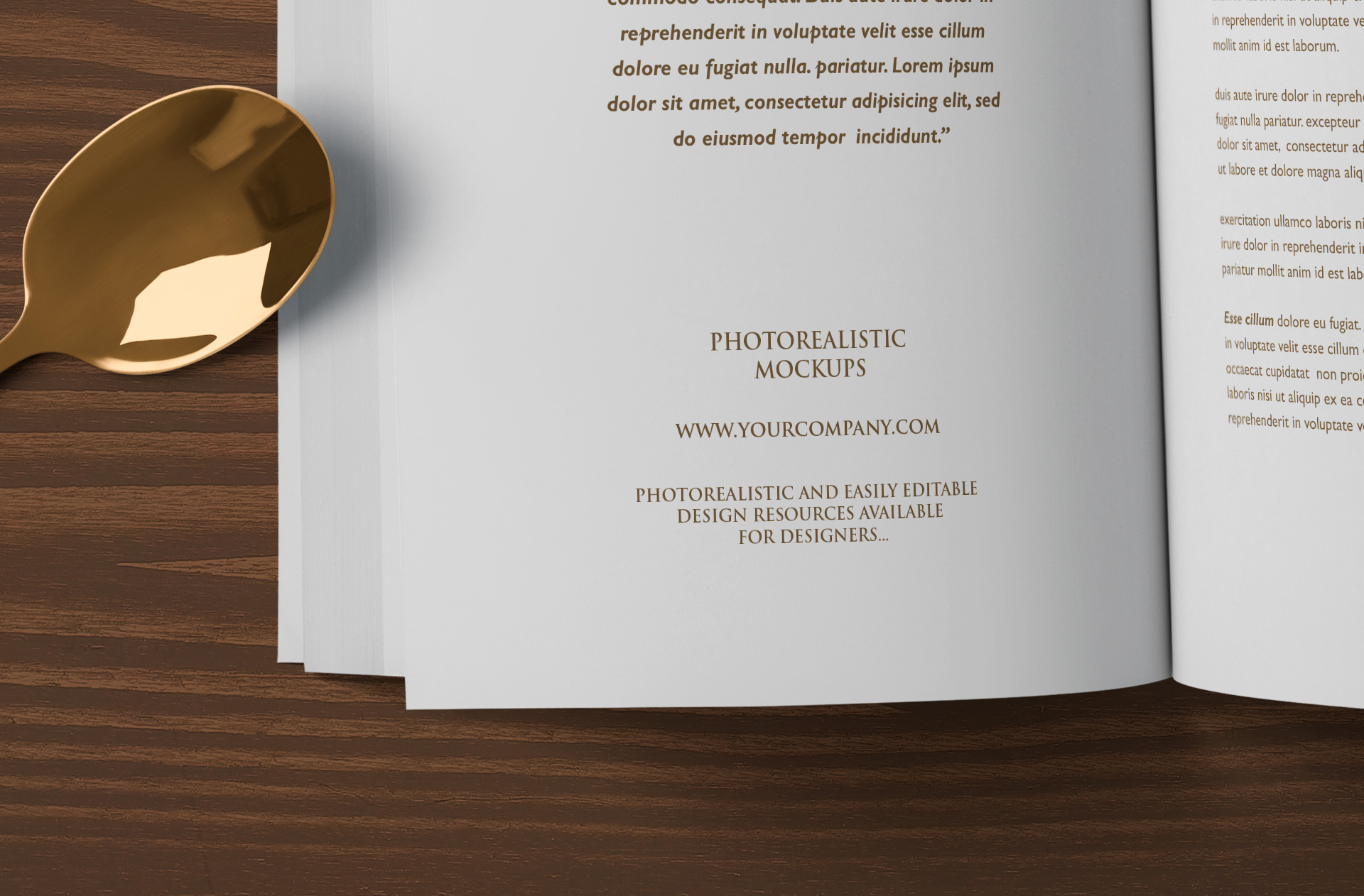 a5 book mockup
