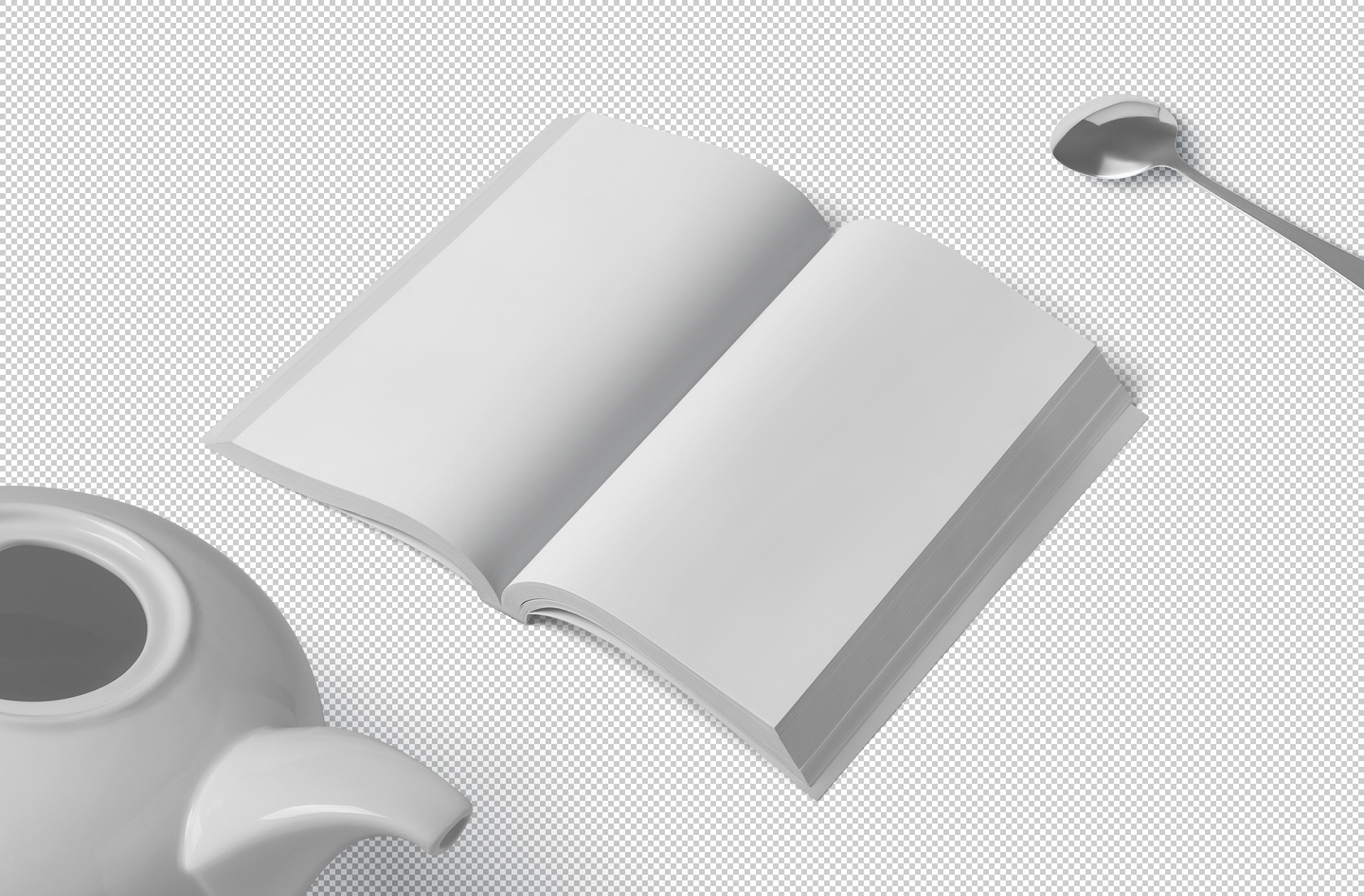 a5 book mockup