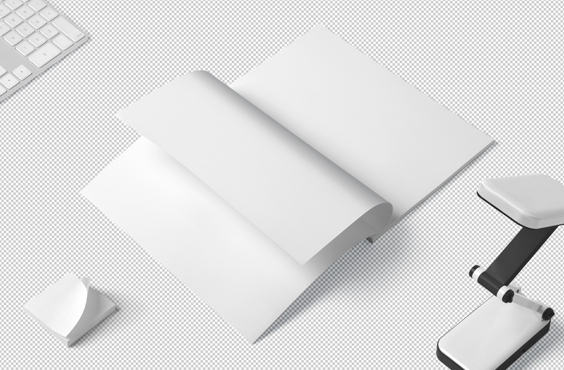 A4 magazine mockup