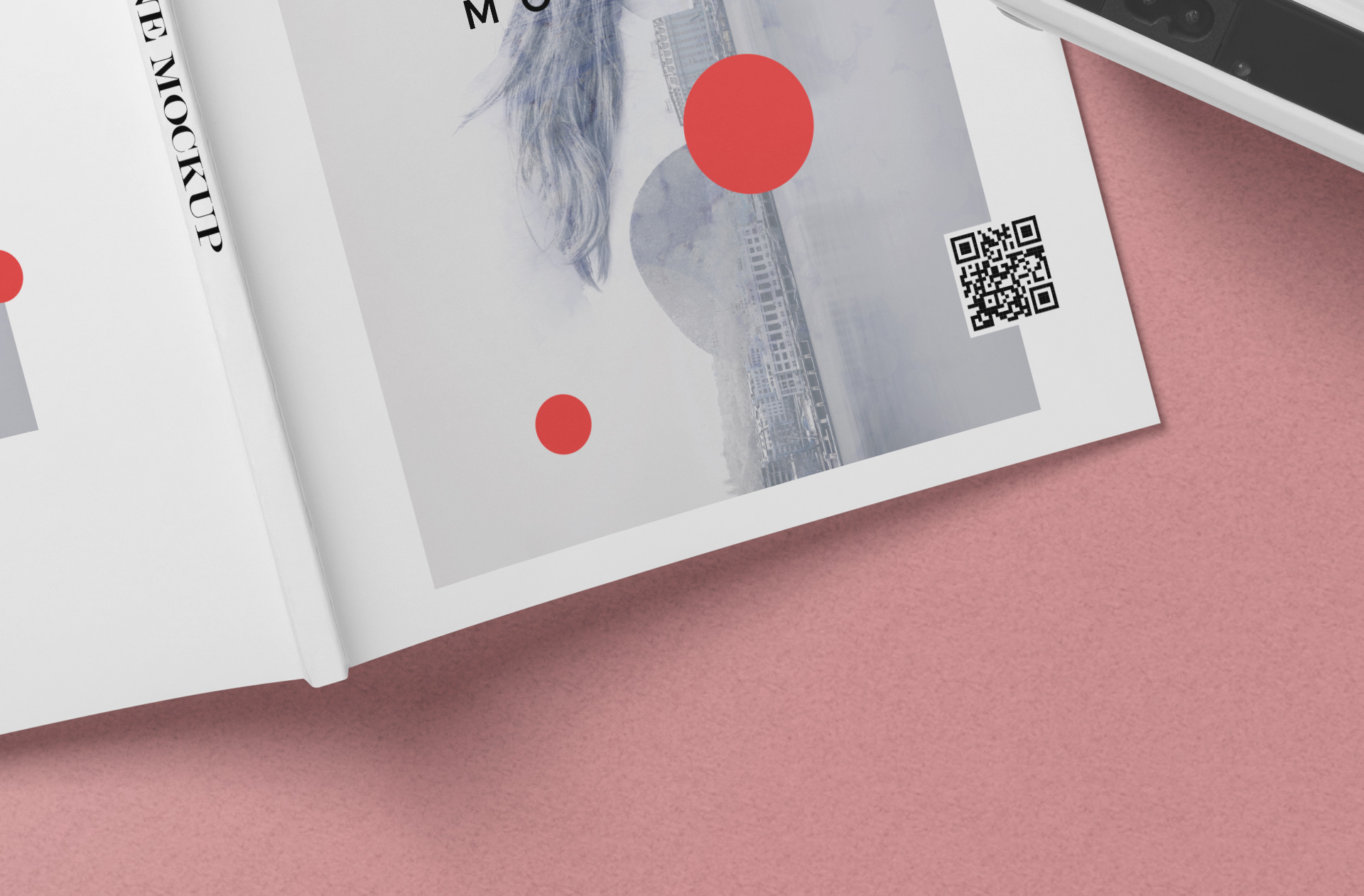 A4 magazine mockup