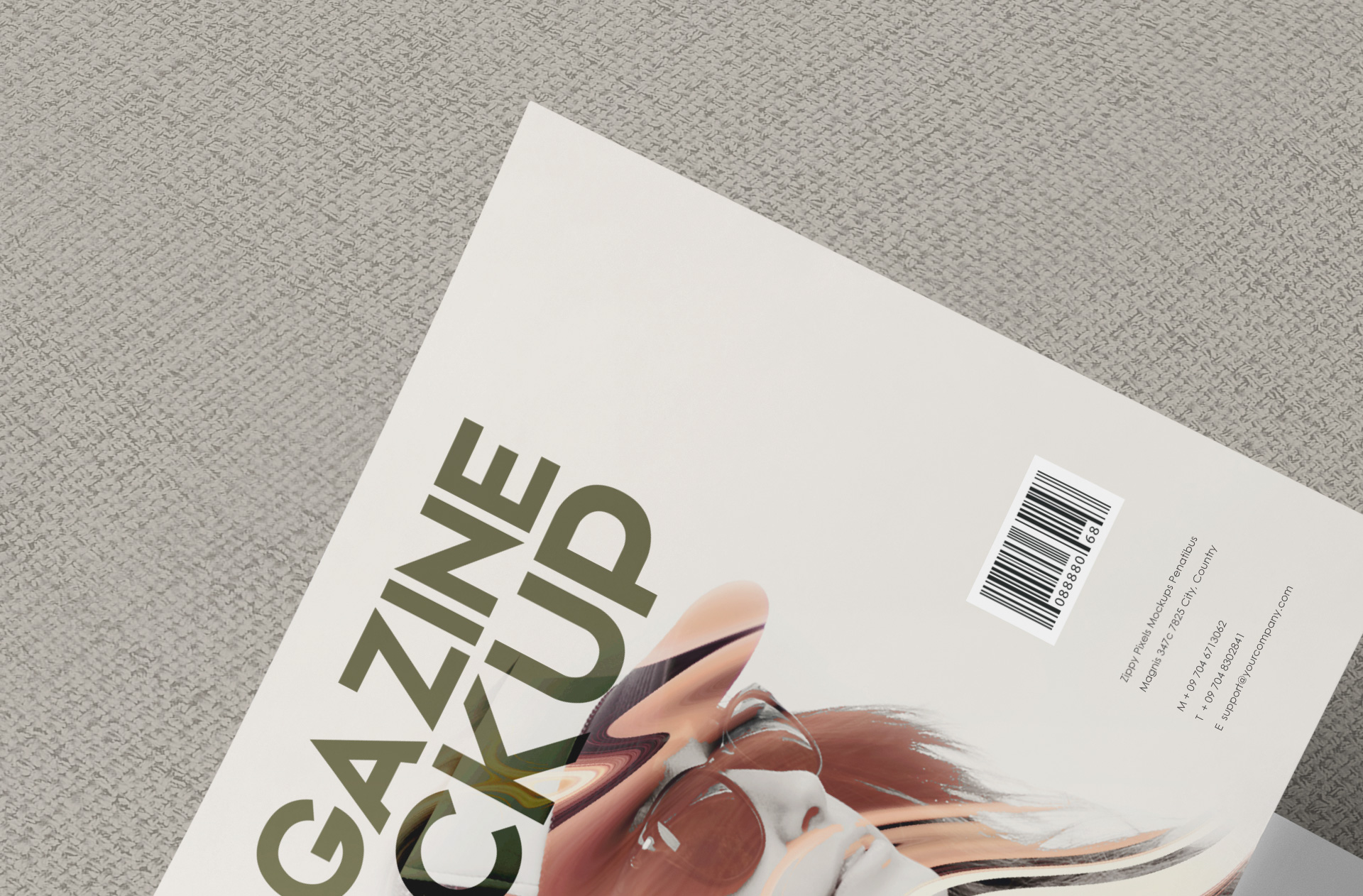 booklet cover mock-up