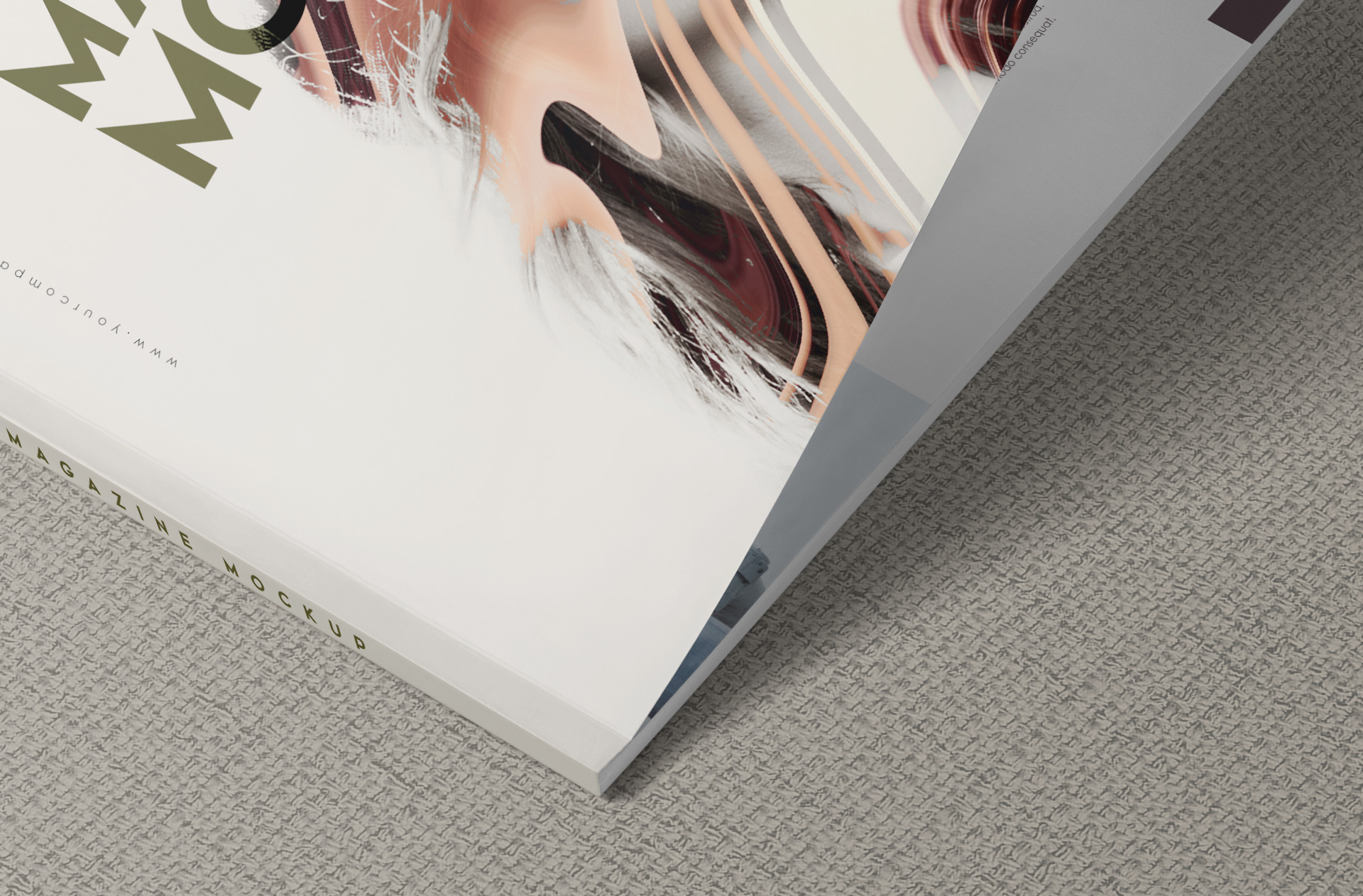 booklet cover mock-up