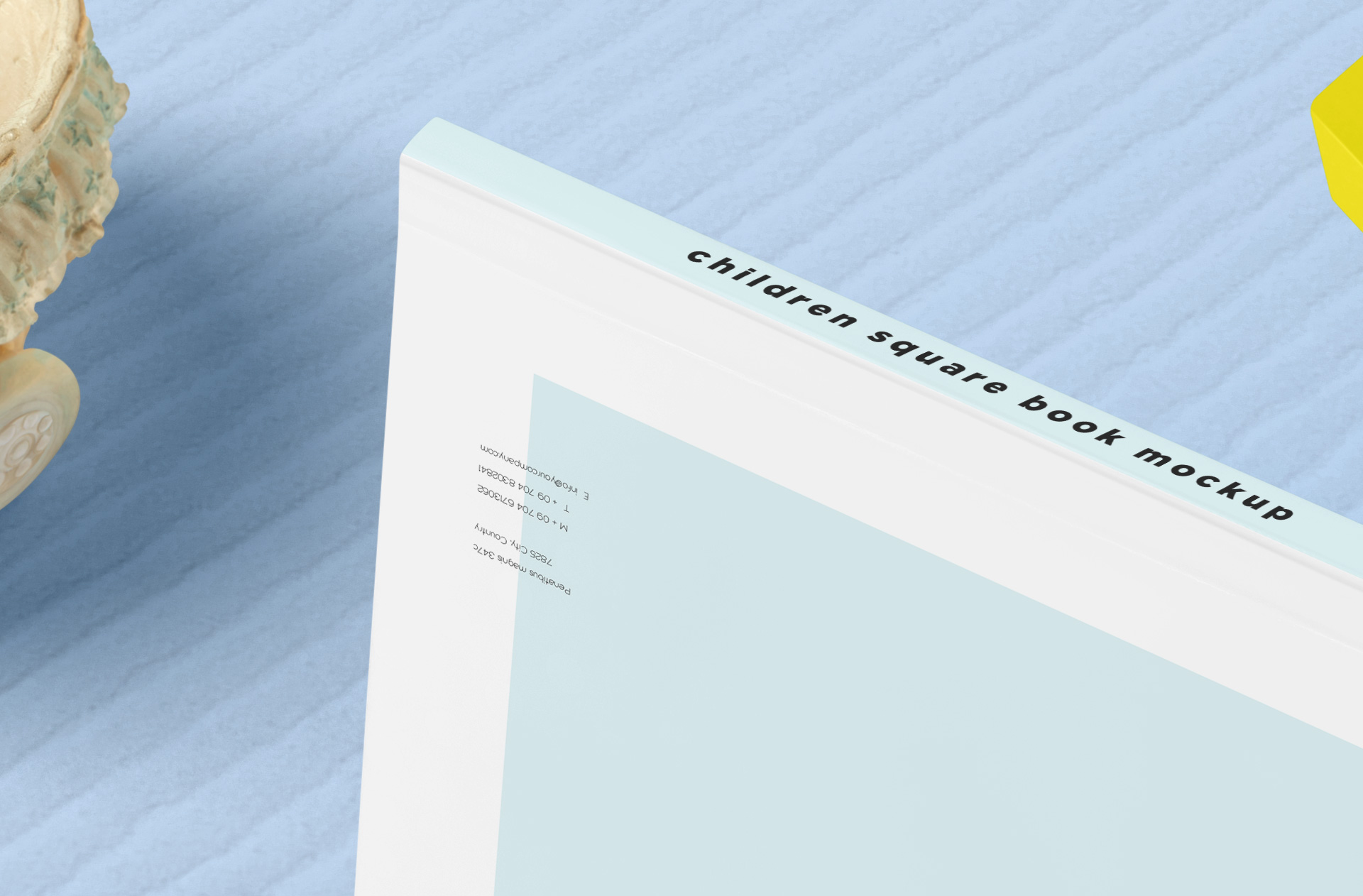 a5 book mockup