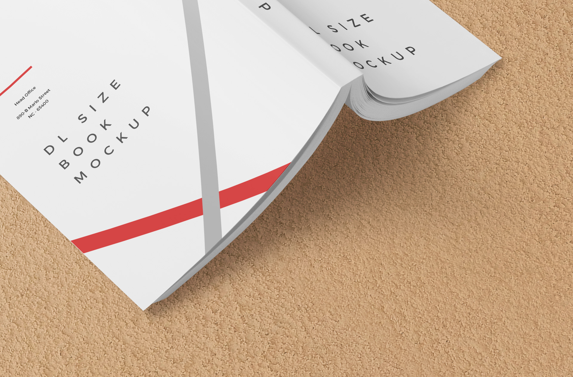 book branding mockup