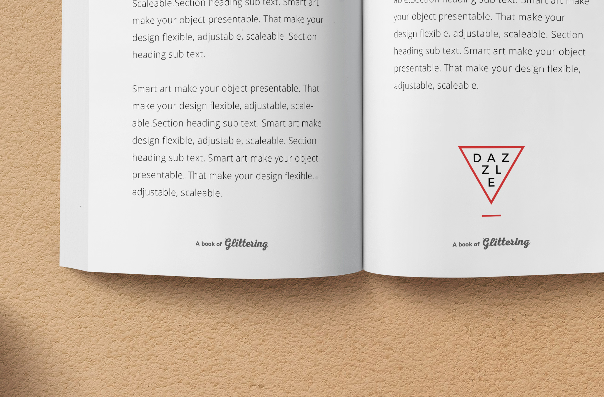 book branding mockup