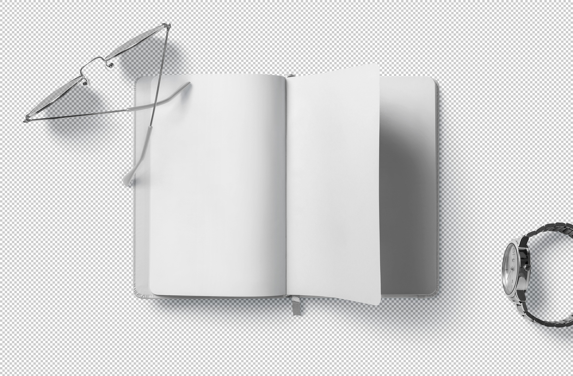 book mock-up